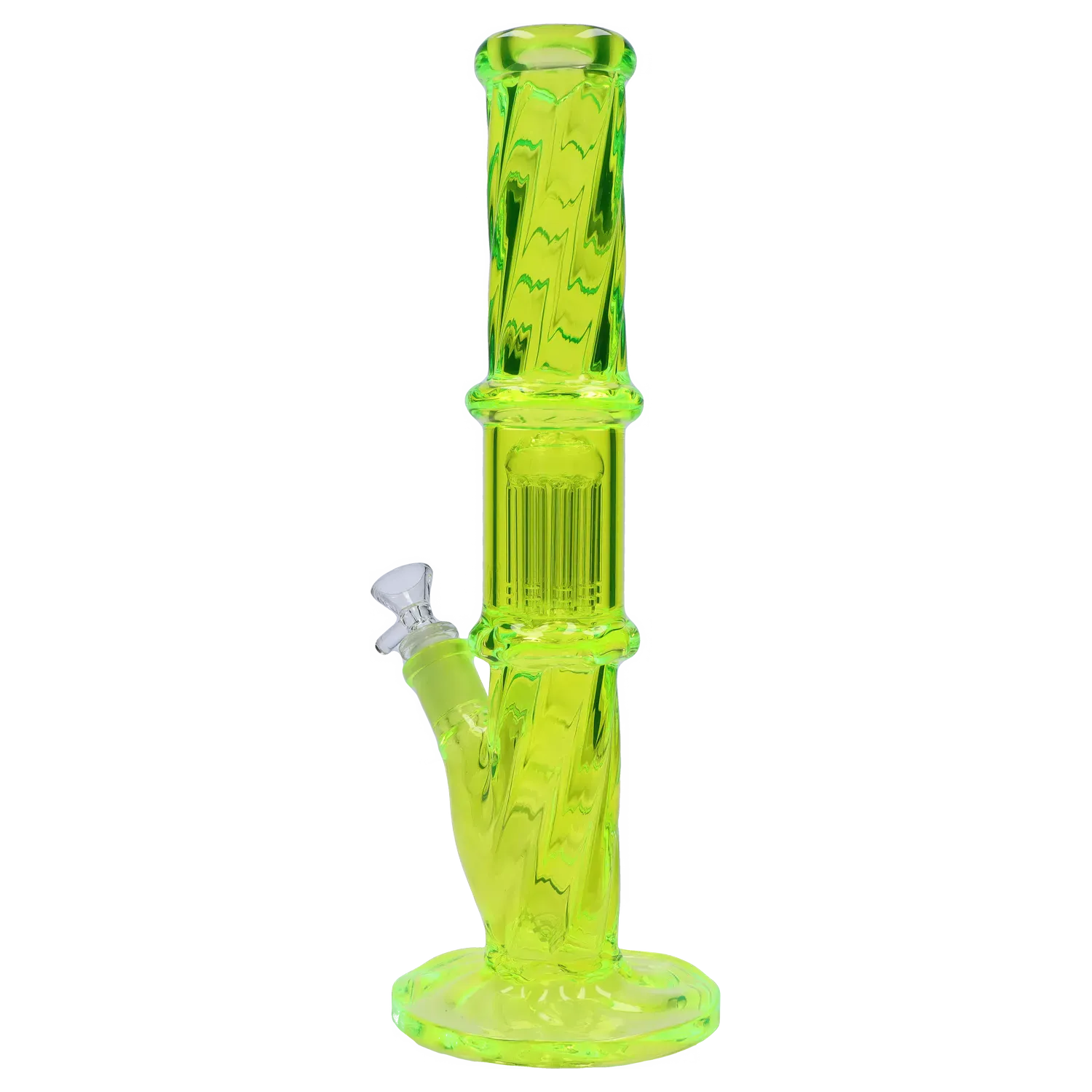 DHC Twisted Straight Tube with Tree Perc