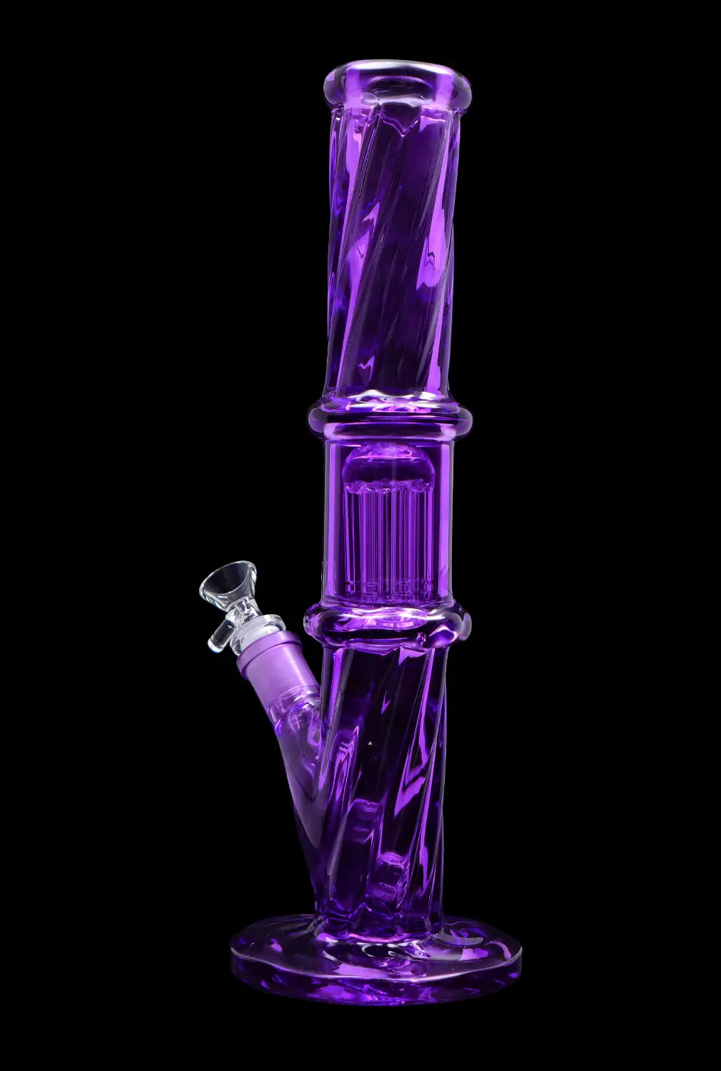DHC Twisted Straight Tube with Tree Perc