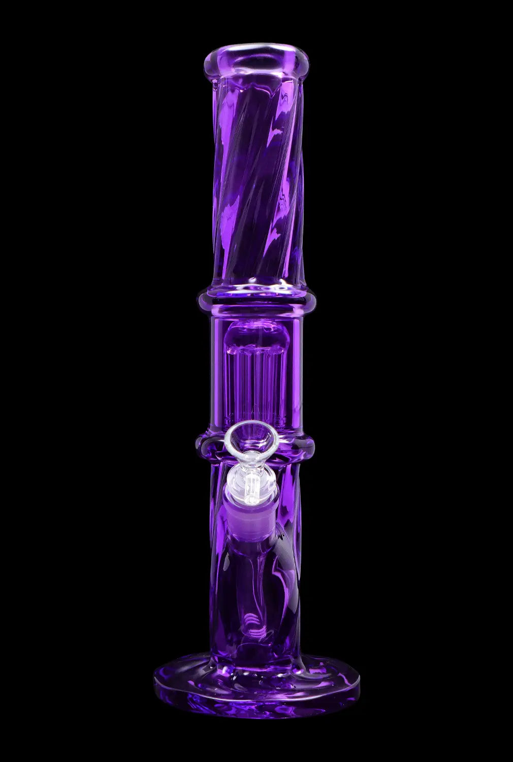 DHC Twisted Straight Tube with Tree Perc