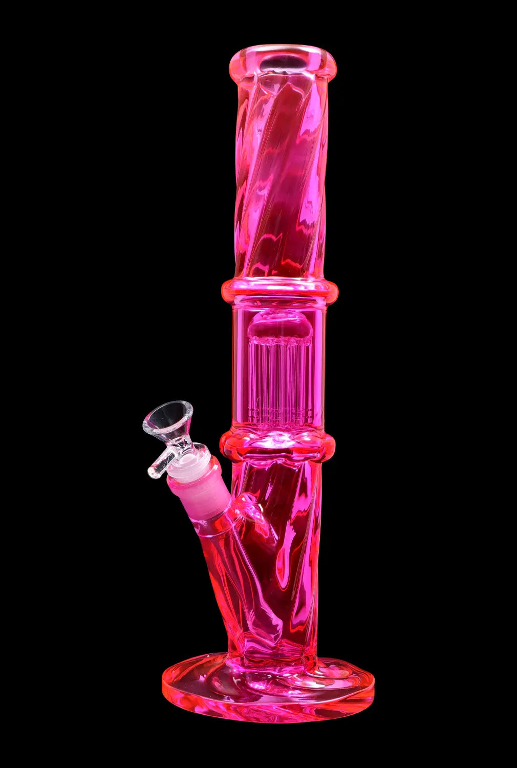DHC Twisted Straight Tube with Tree Perc