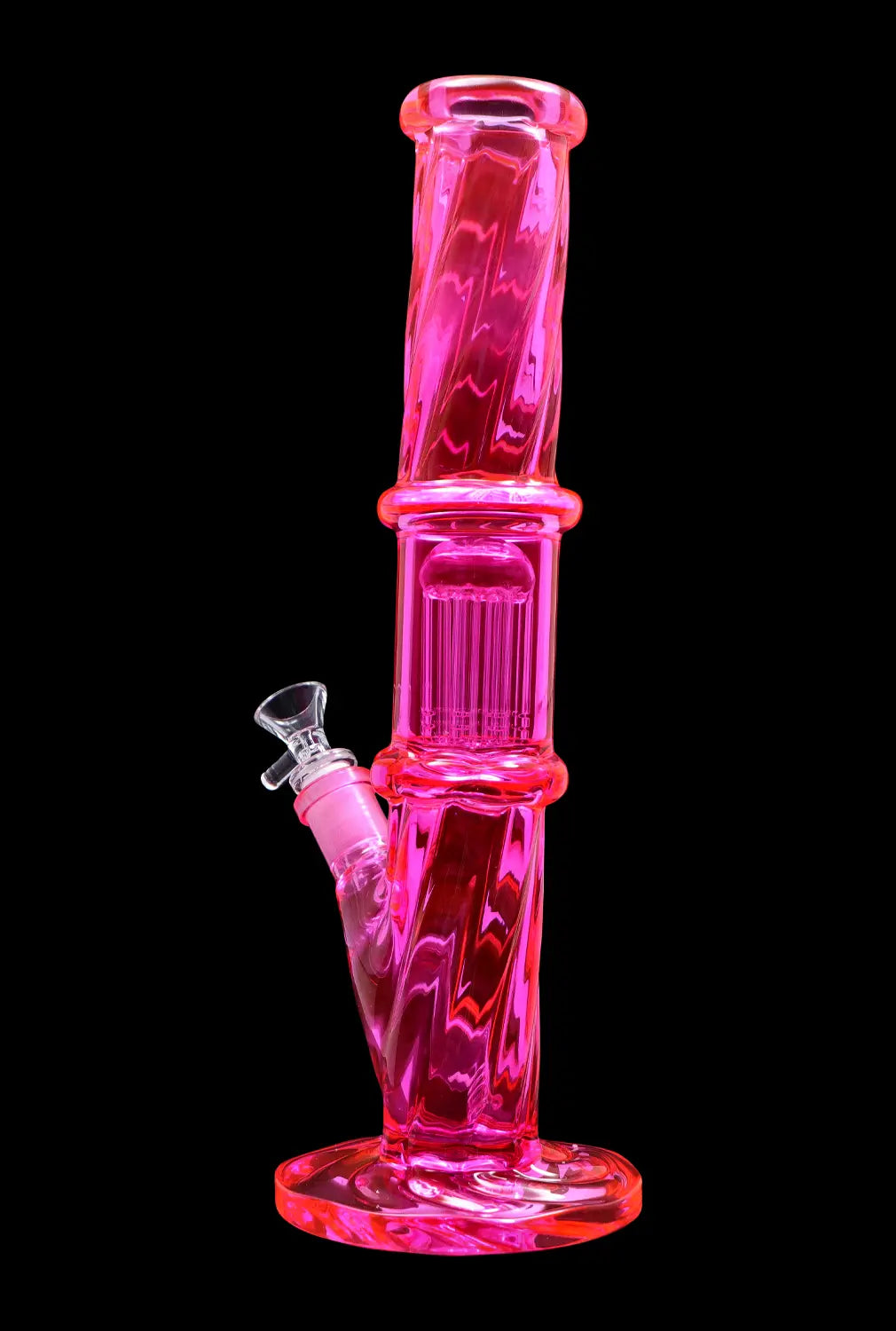 DHC Twisted Straight Tube with Tree Perc