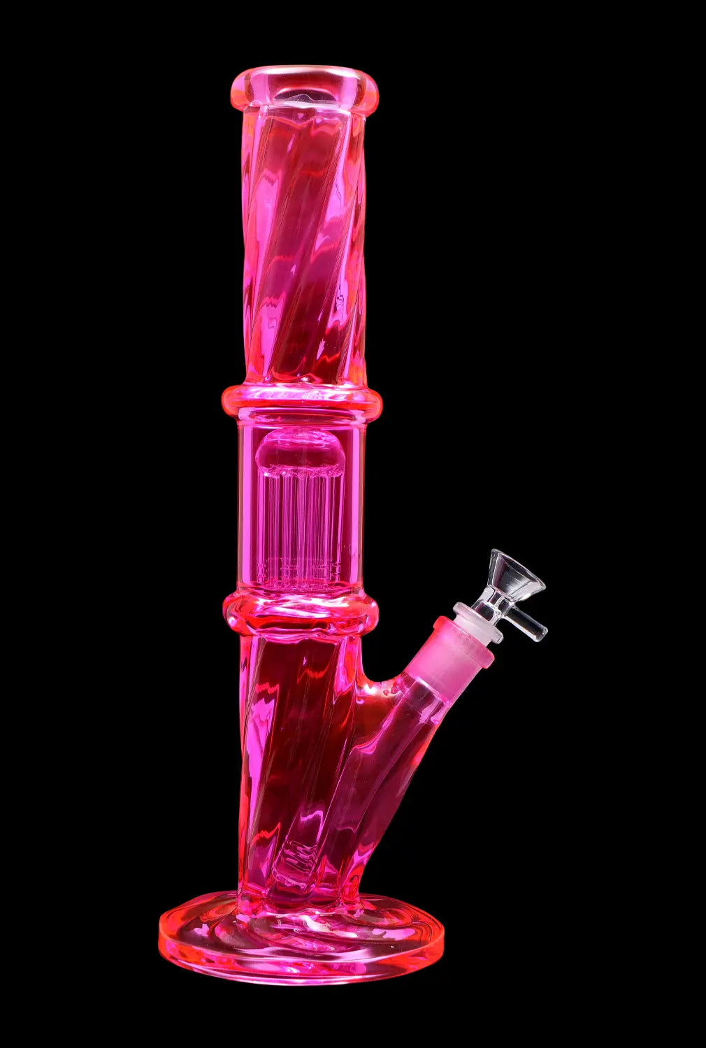 DHC Twisted Straight Tube with Tree Perc