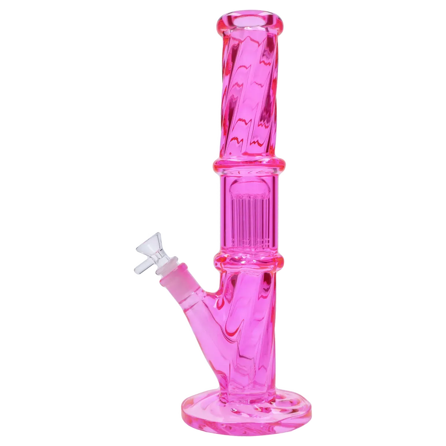DHC Twisted Straight Tube with Tree Perc