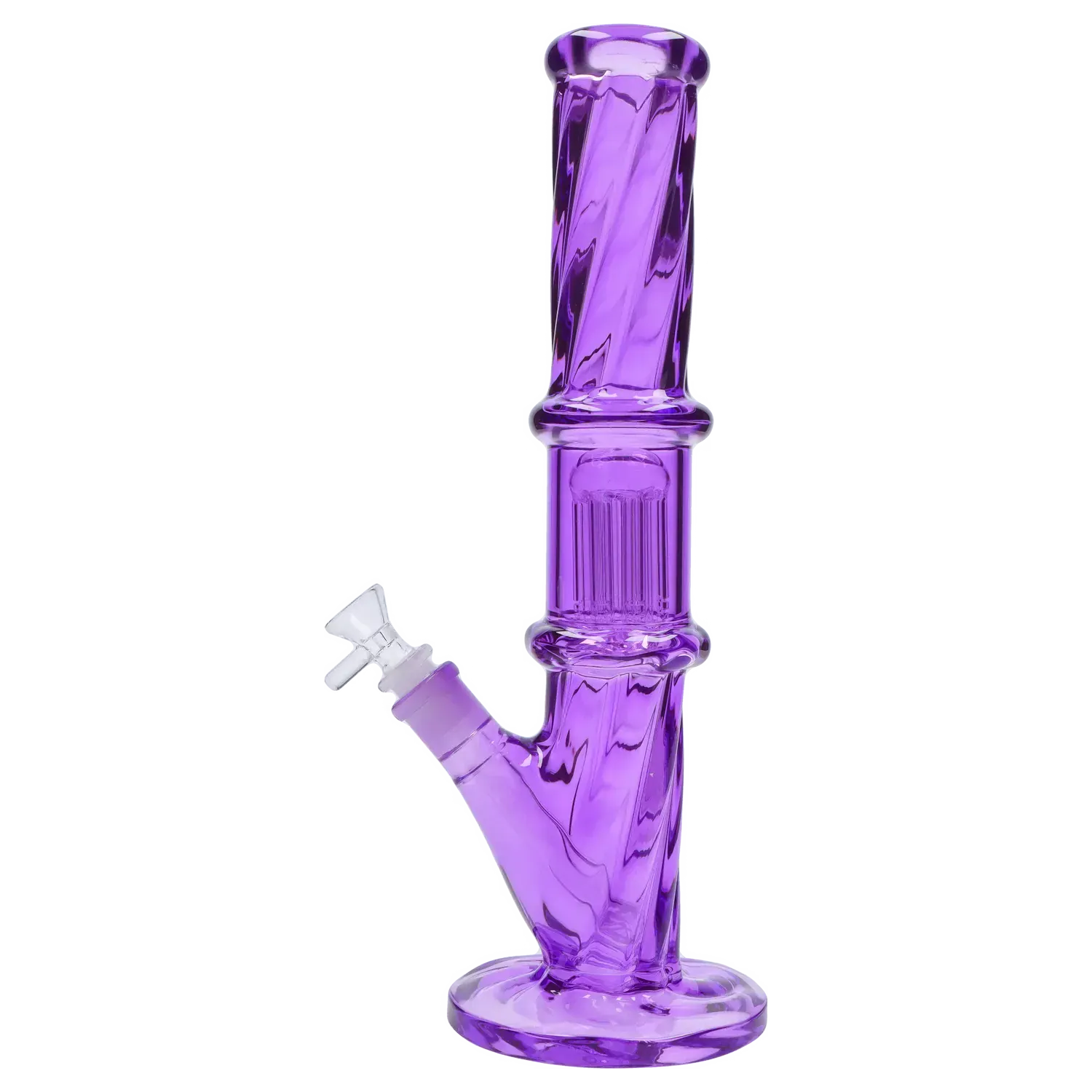 DHC Twisted Straight Tube with Tree Perc