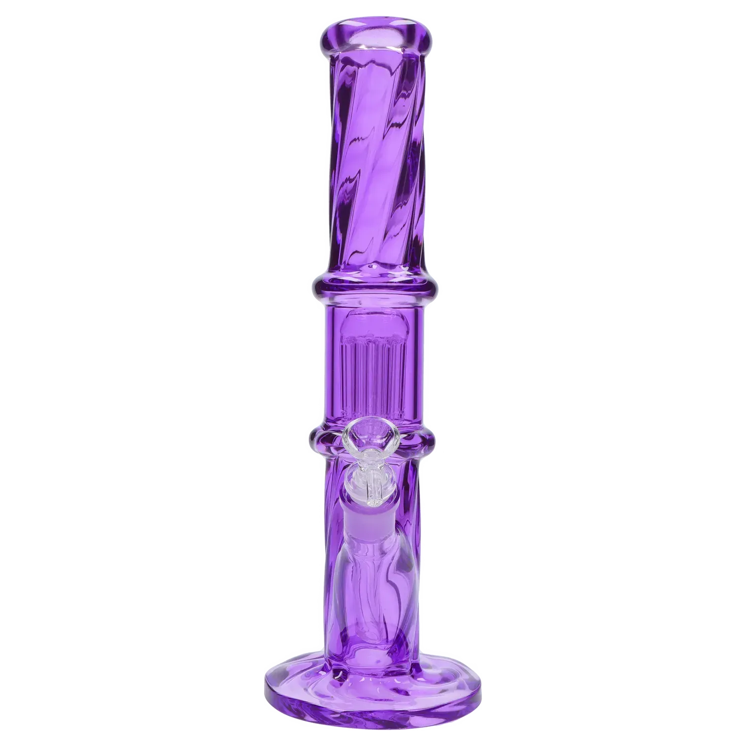 DHC Twisted Straight Tube with Tree Perc