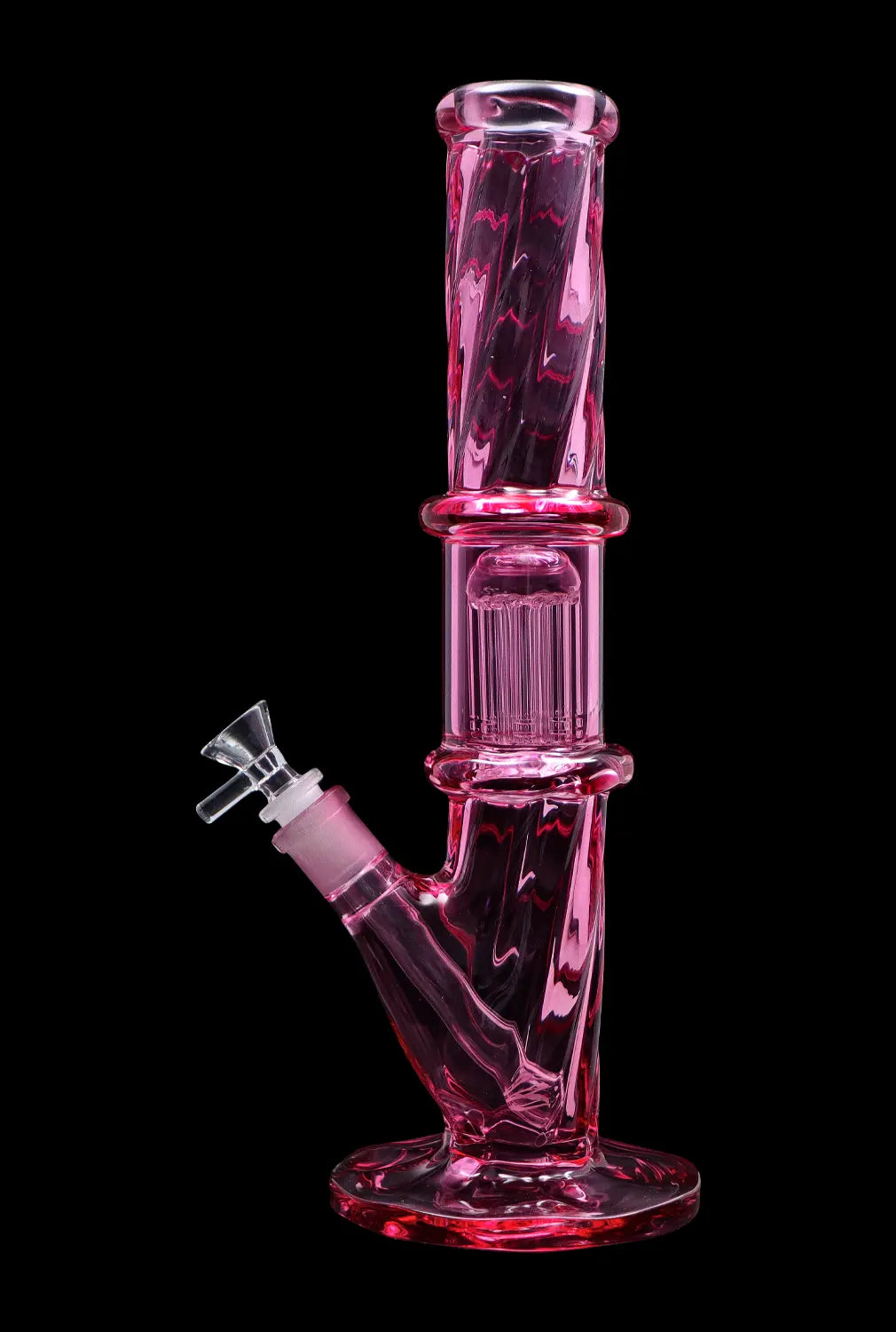 DHC Twisted Straight Tube with Tree Perc
