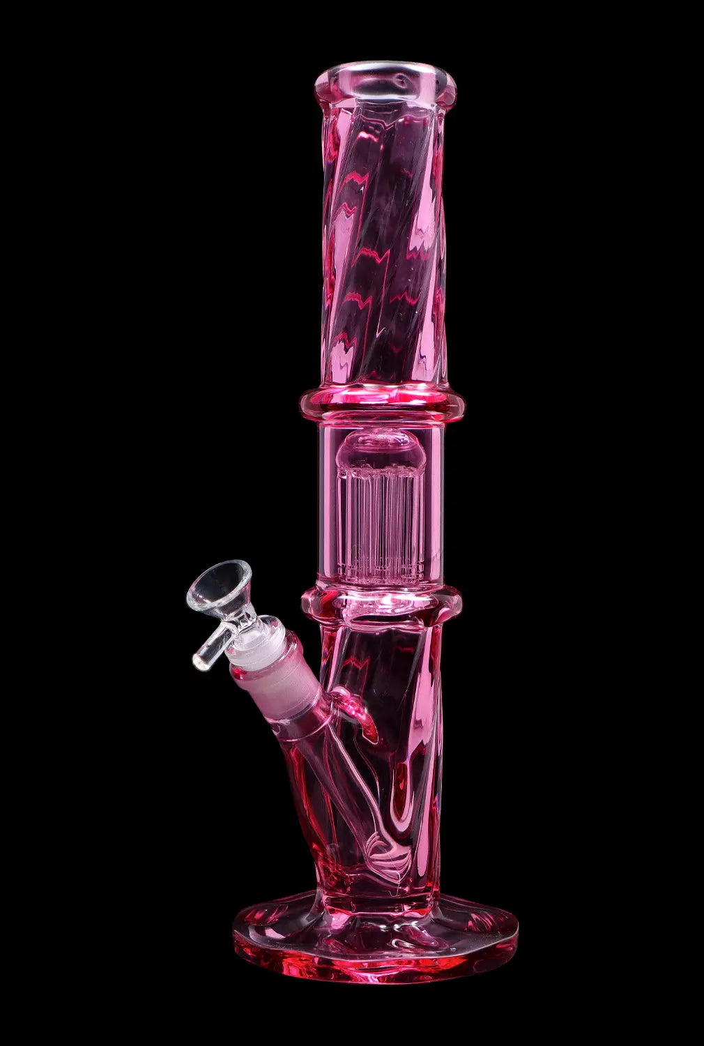 DHC Twisted Straight Tube with Tree Perc