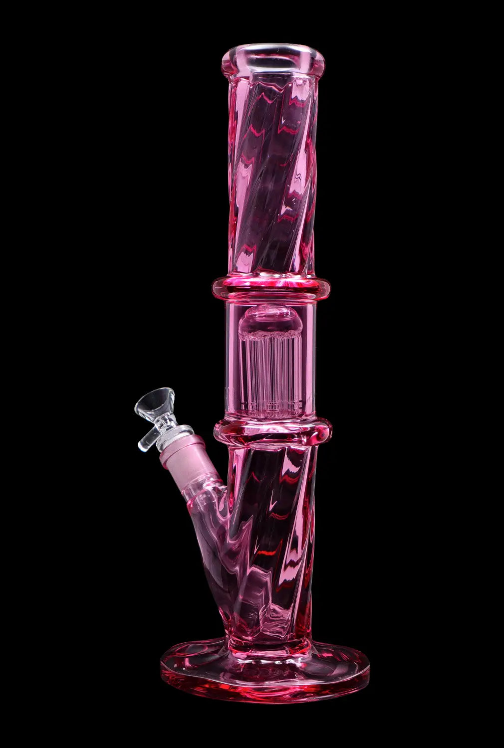 DHC Twisted Straight Tube with Tree Perc
