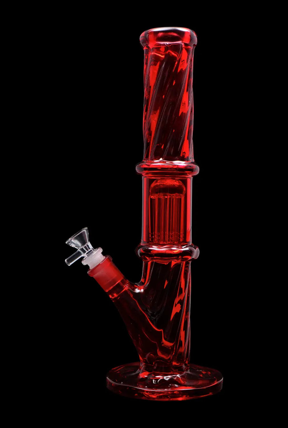 DHC Twisted Straight Tube with Tree Perc