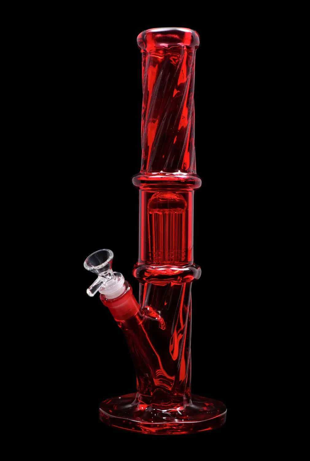 DHC Twisted Straight Tube with Tree Perc