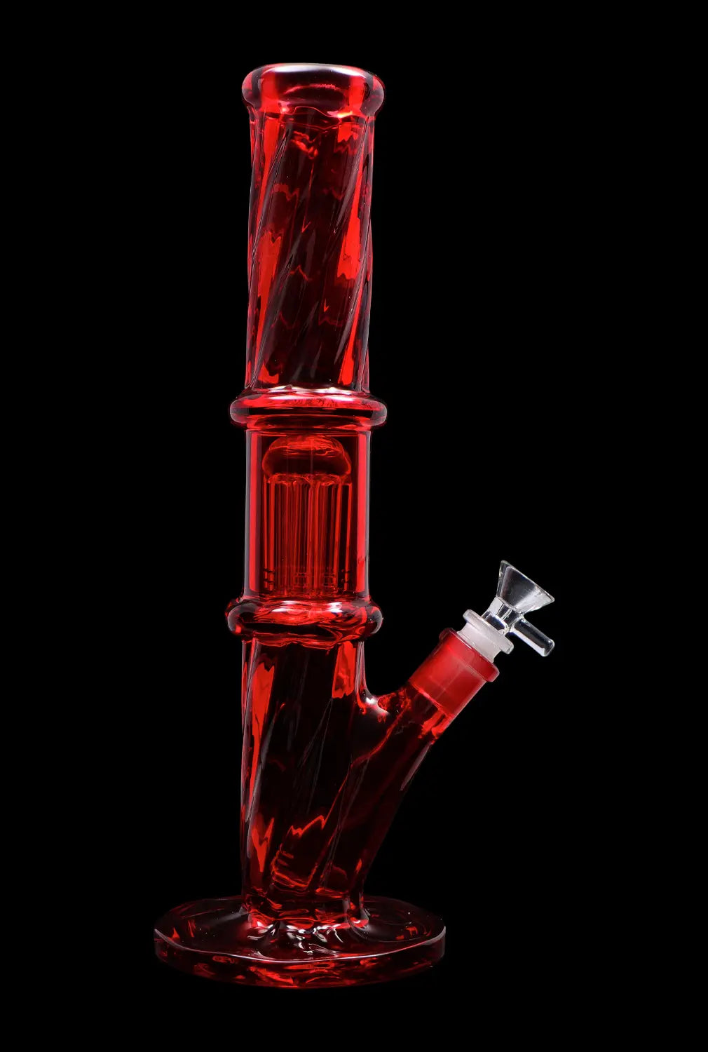 DHC Twisted Straight Tube with Tree Perc