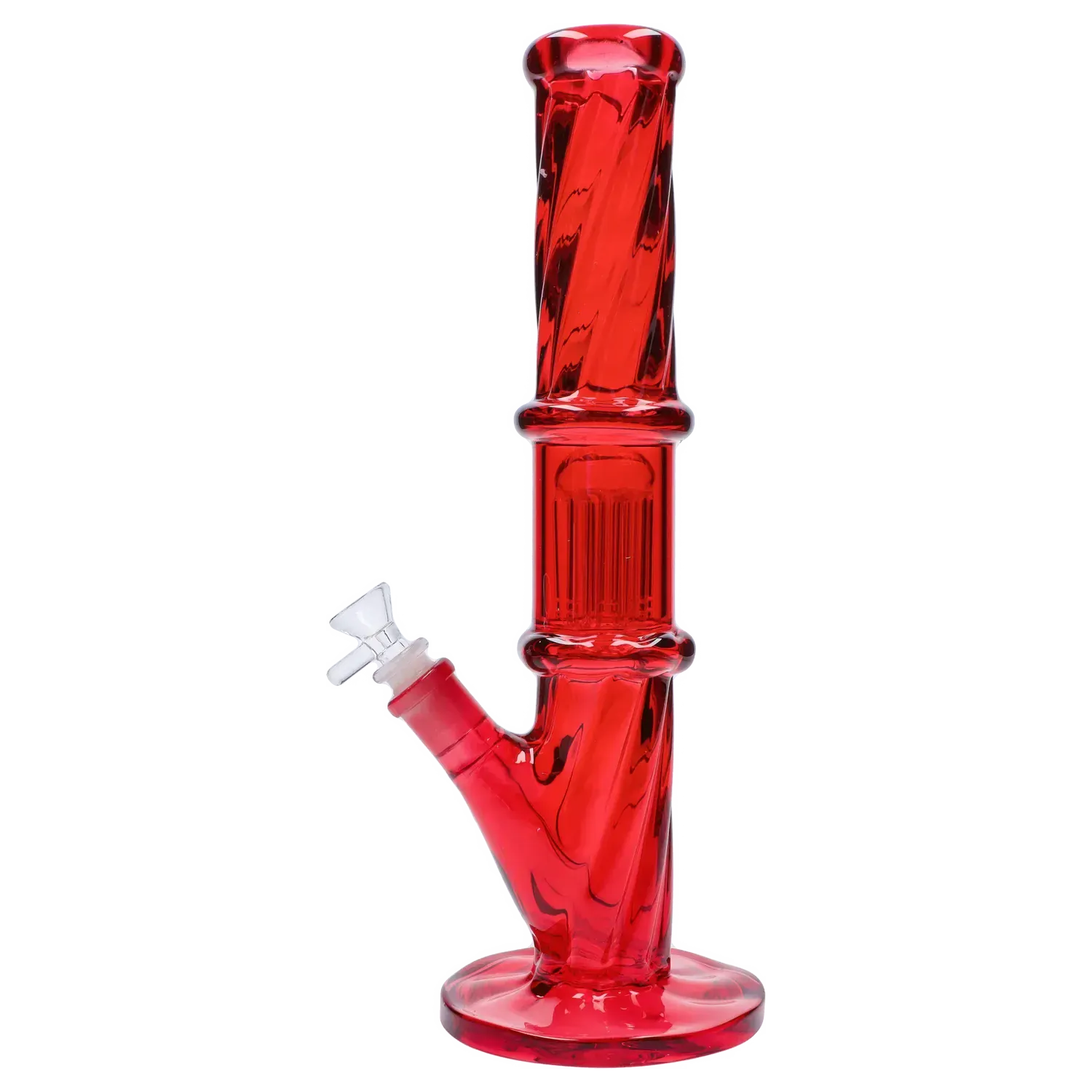 DHC Twisted Straight Tube with Tree Perc