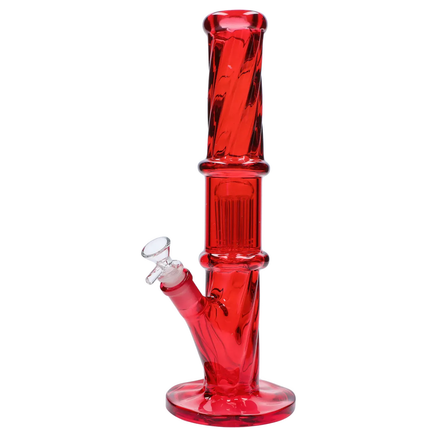 DHC Twisted Straight Tube with Tree Perc