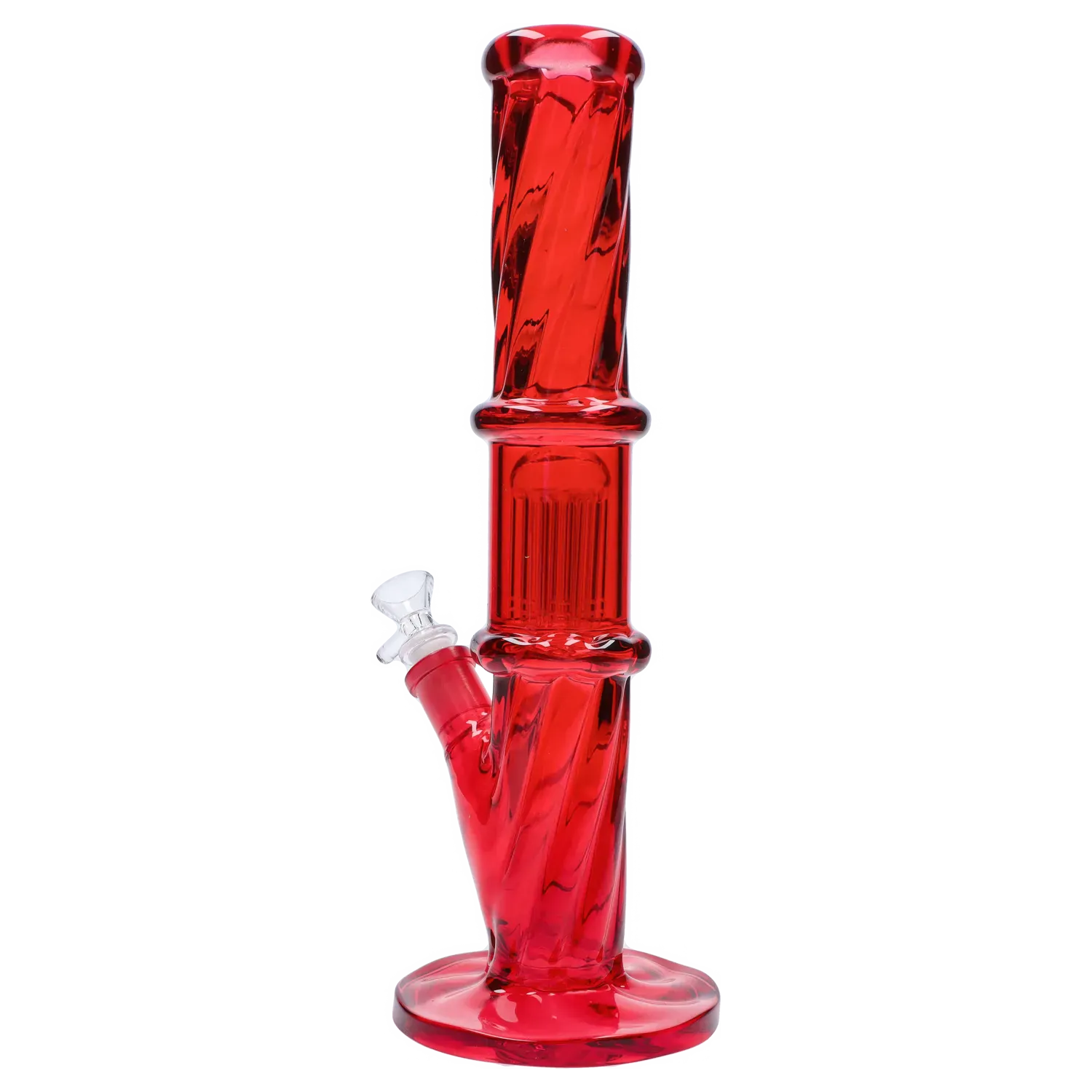 DHC Twisted Straight Tube with Tree Perc