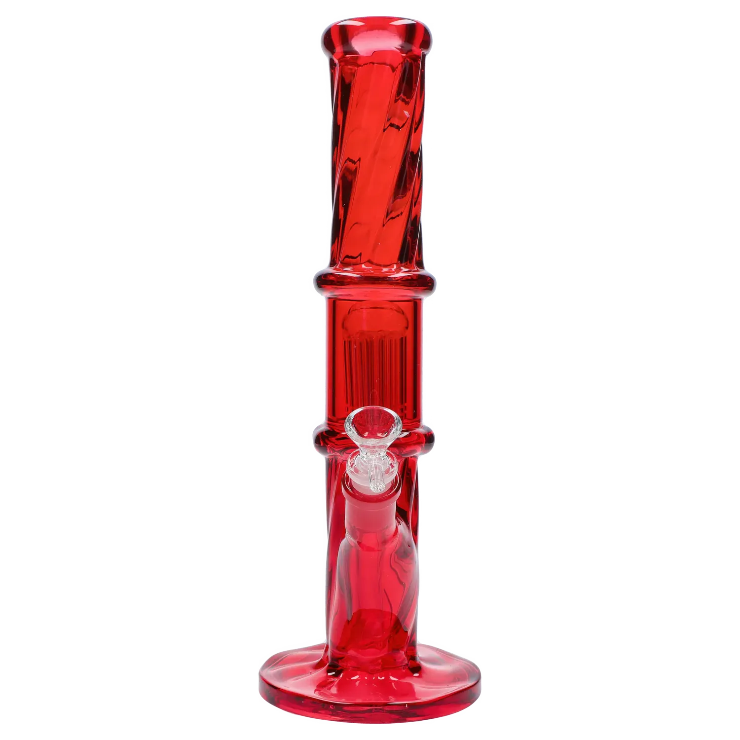 DHC Twisted Straight Tube with Tree Perc
