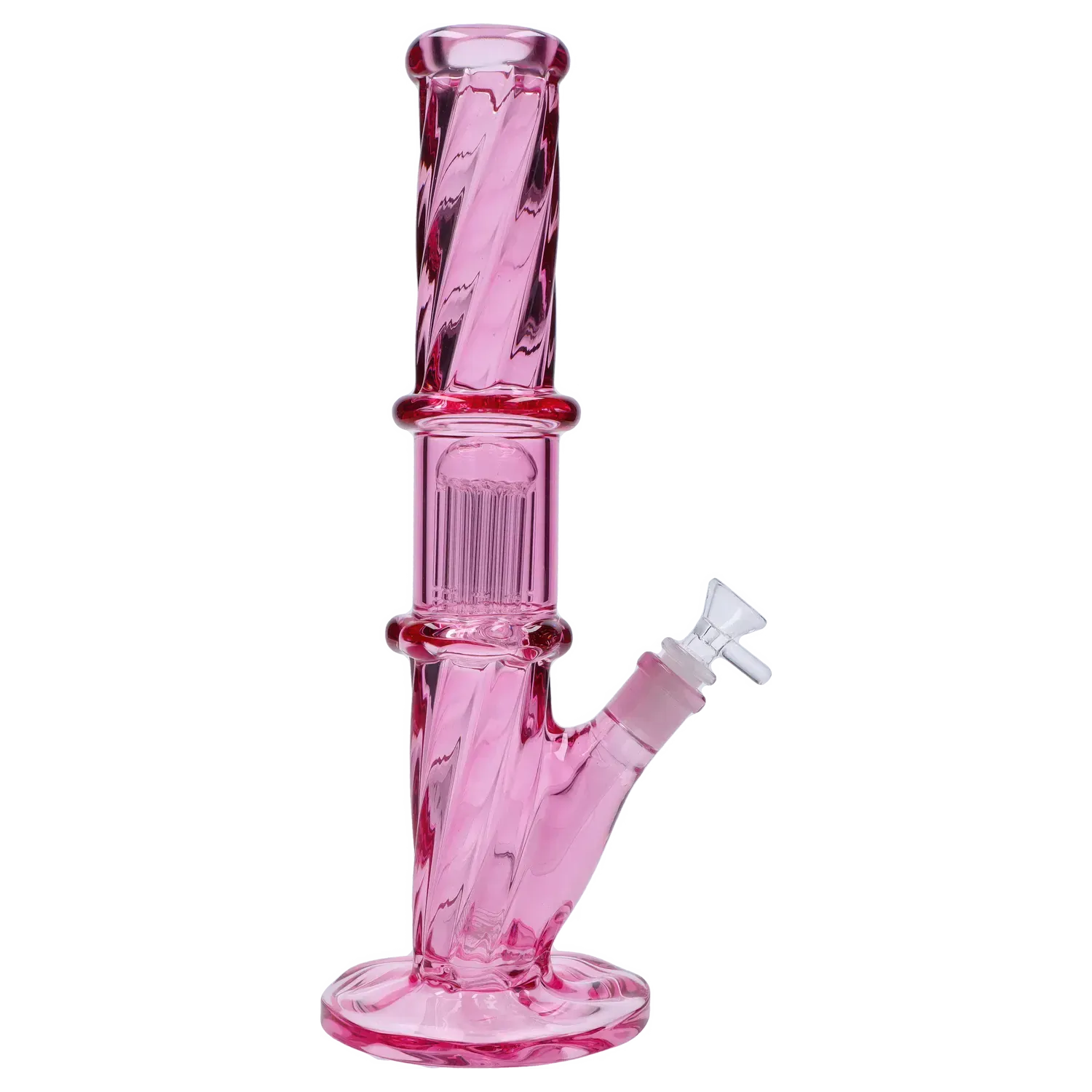 DHC Twisted Straight Tube with Tree Perc