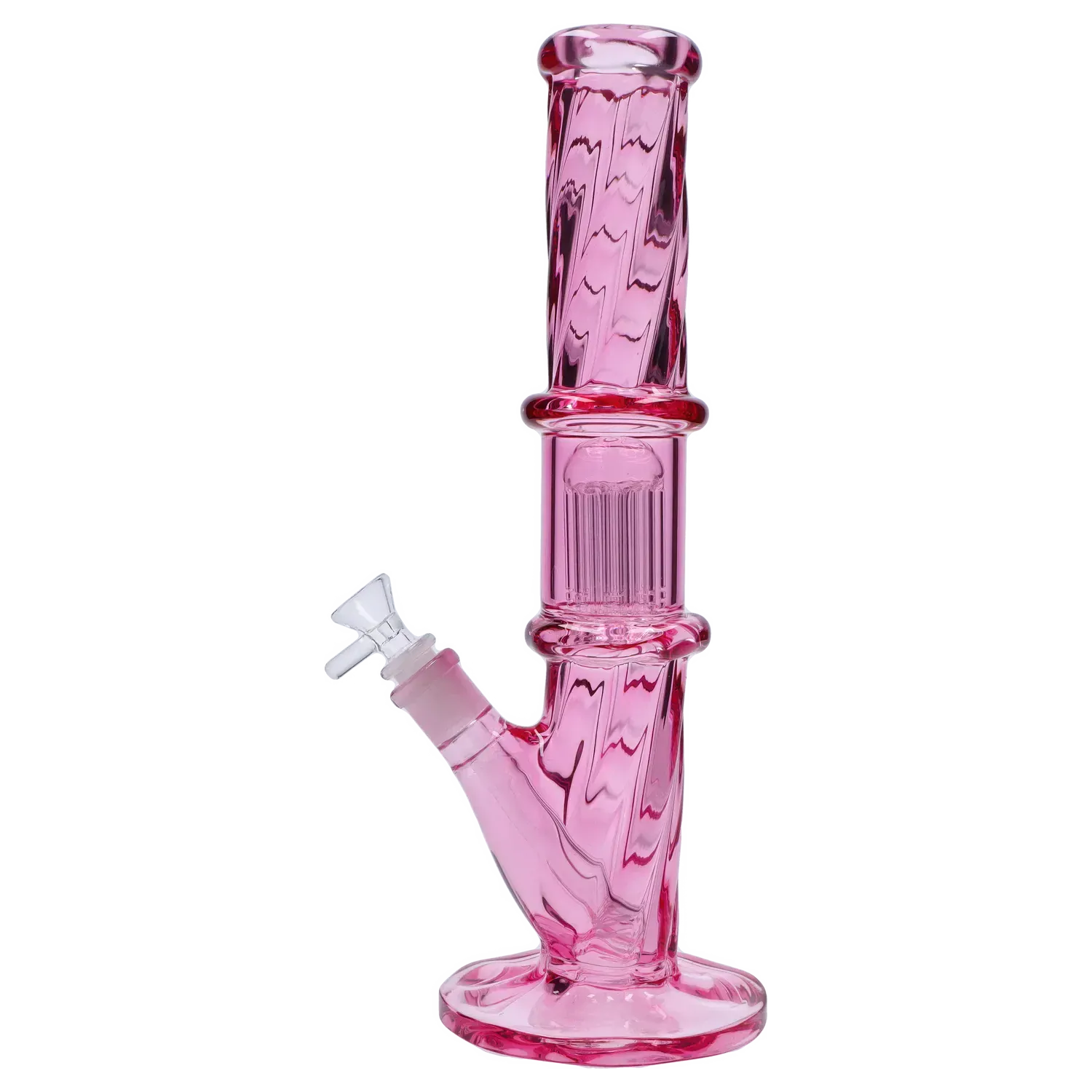 DHC Twisted Straight Tube with Tree Perc