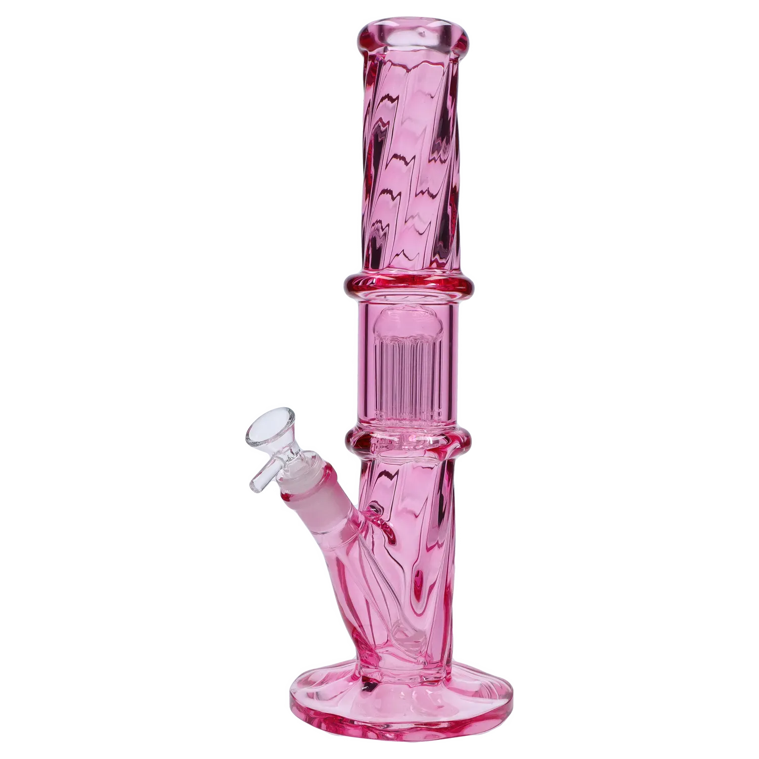 DHC Twisted Straight Tube with Tree Perc
