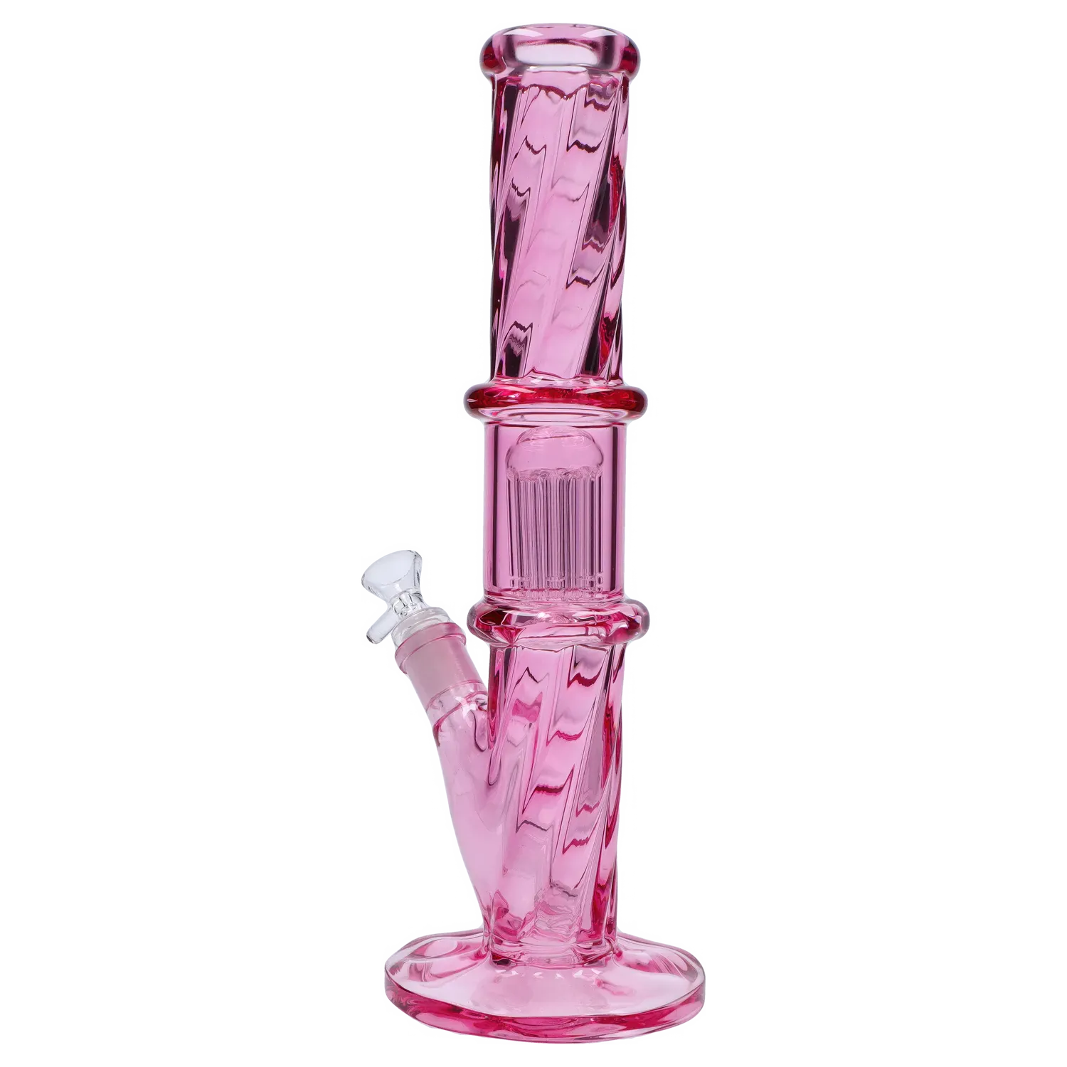 DHC Twisted Straight Tube with Tree Perc