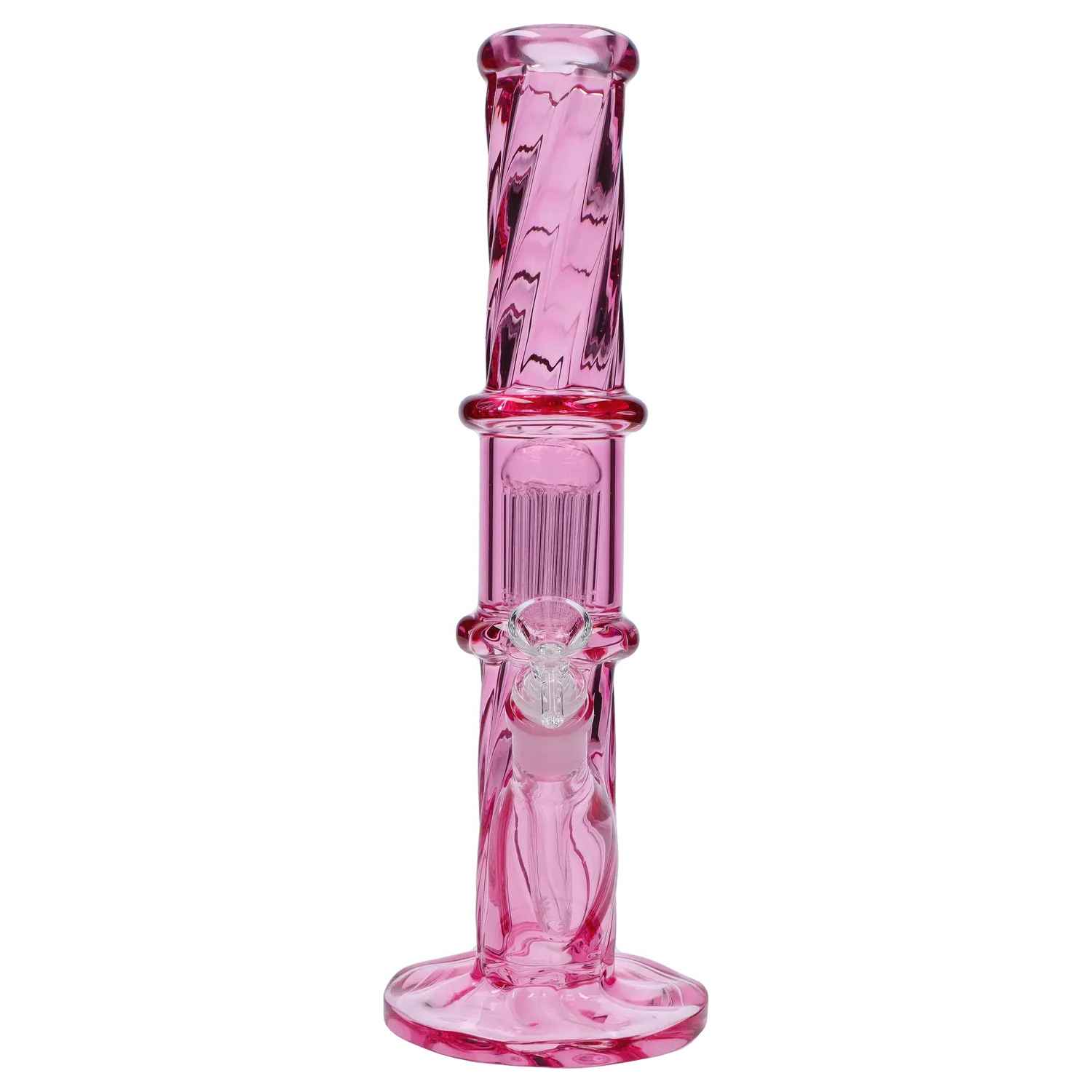 DHC Twisted Straight Tube with Tree Perc