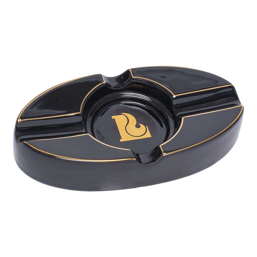 Lucienne Ashtray Black Oval Cigar Ashtray