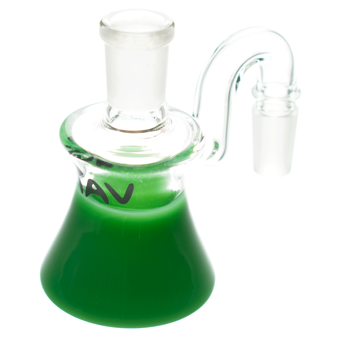 MAV Glass Ashcatcher Forest Green Dry Ash Catcher 14mm/90°