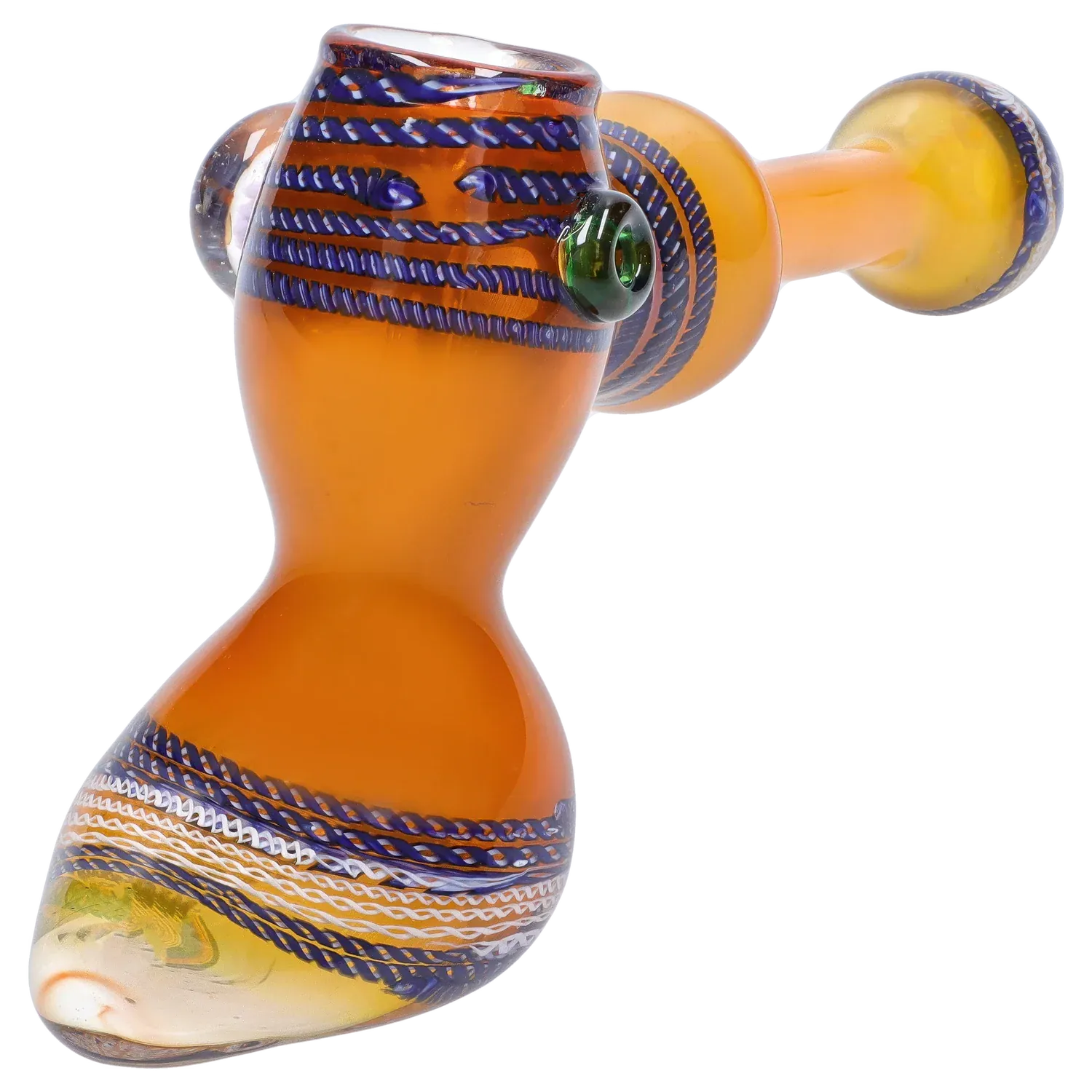 DHC Gold Fume with Locket Hammer Bubbler - 9 in.