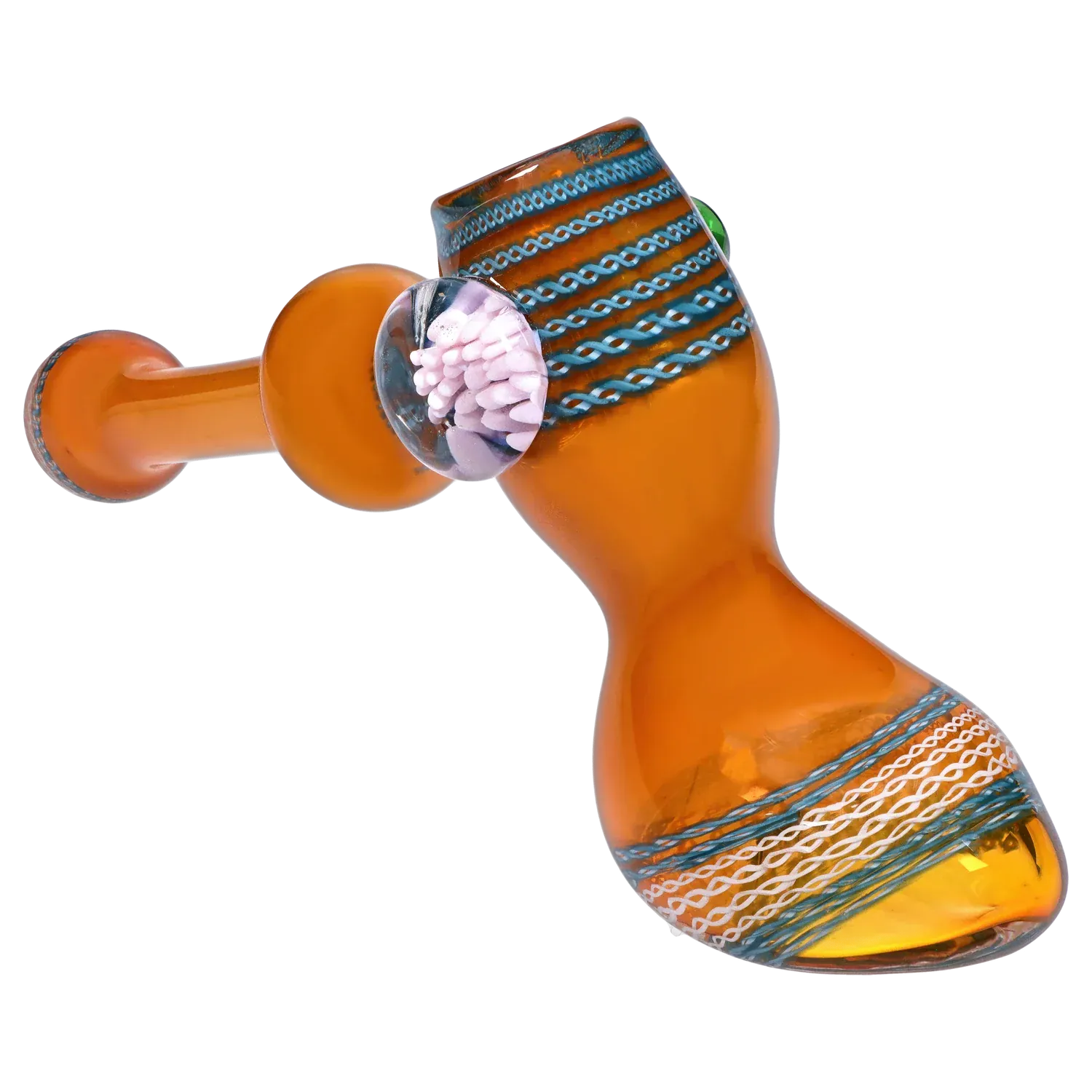 DHC Gold Fume with Locket Hammer Bubbler - 9 in.