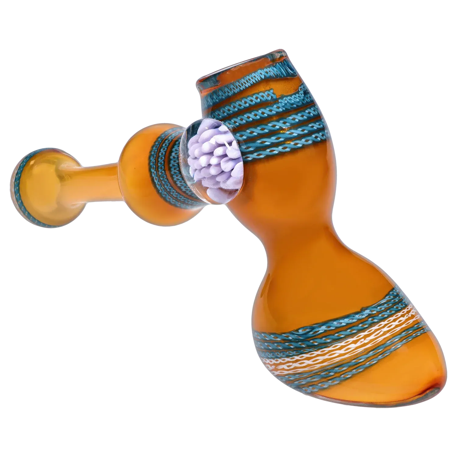 DHC Gold Fume with Locket Hammer Bubbler - 9 in.