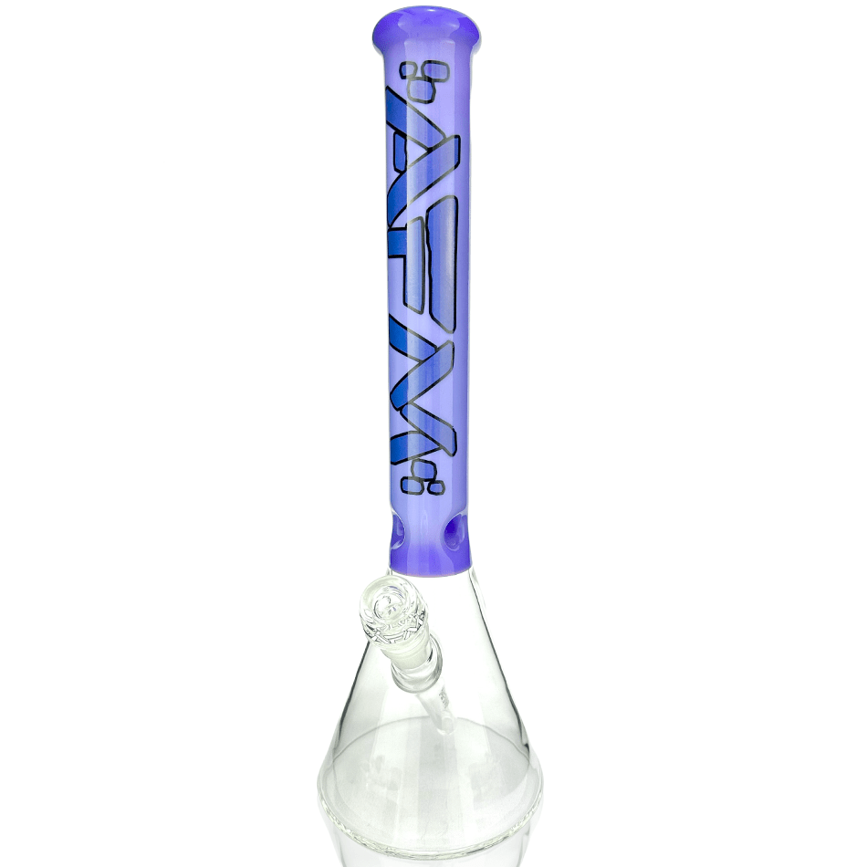 AFM Smoke Bong Purple 16" AFM Glass Extraterrestrial Colored Glass Beaker Bong
