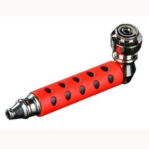 Daily High Club Hand Pipe Silicone Sleeved Metal Hand Pipe