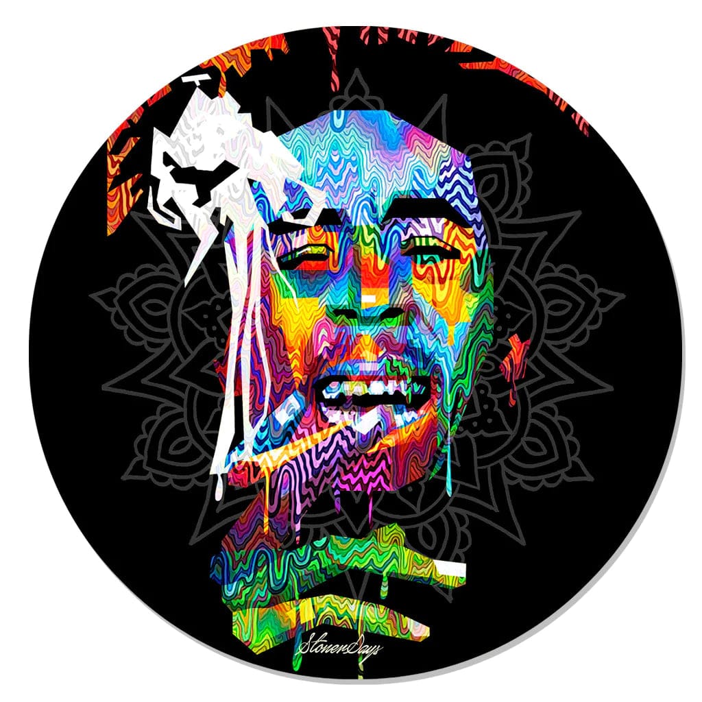 StonerDays GLASS MATS Pop Bob Marley Pop Art Dab Mats
