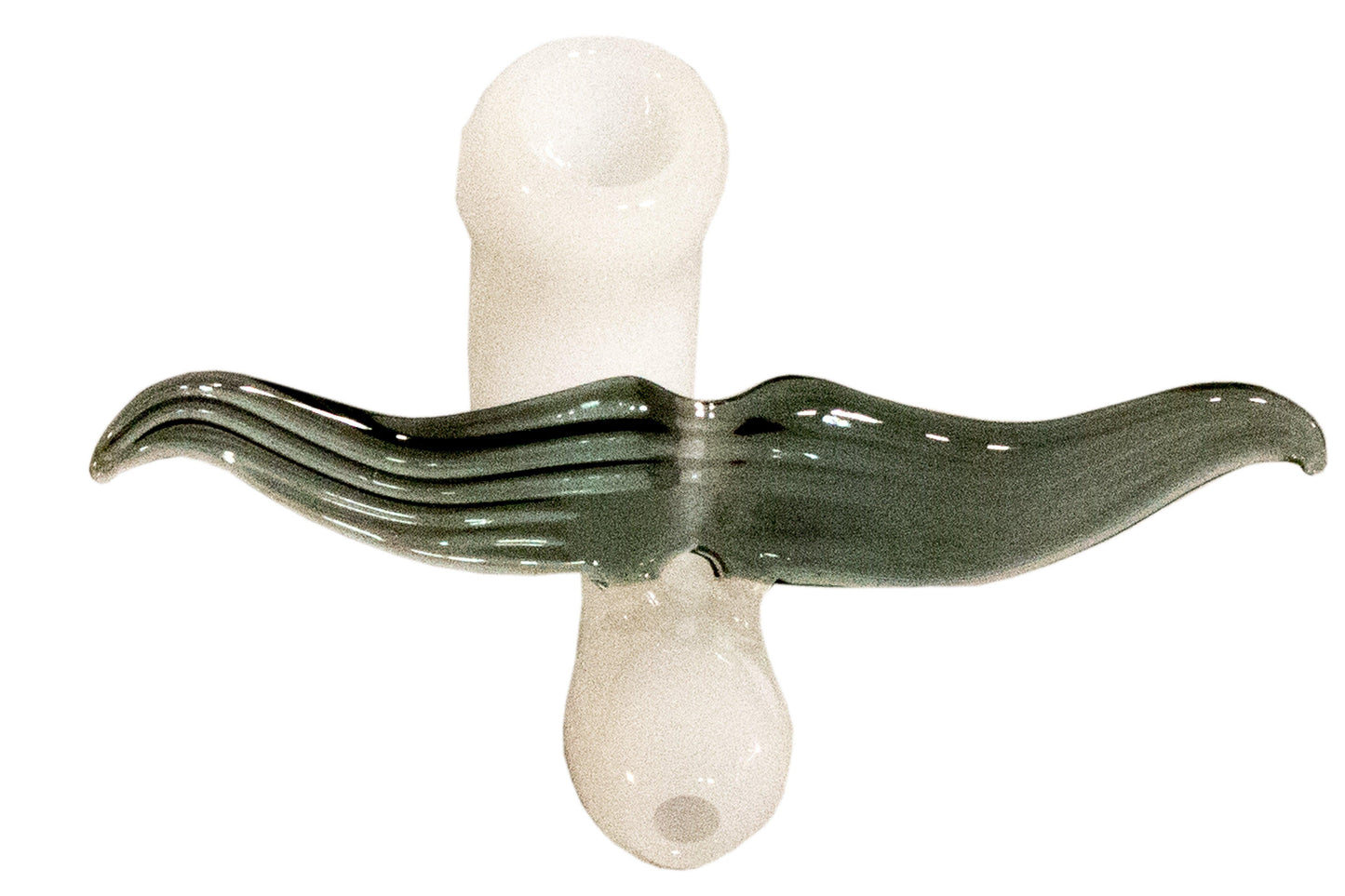 White Mustache Pipe
