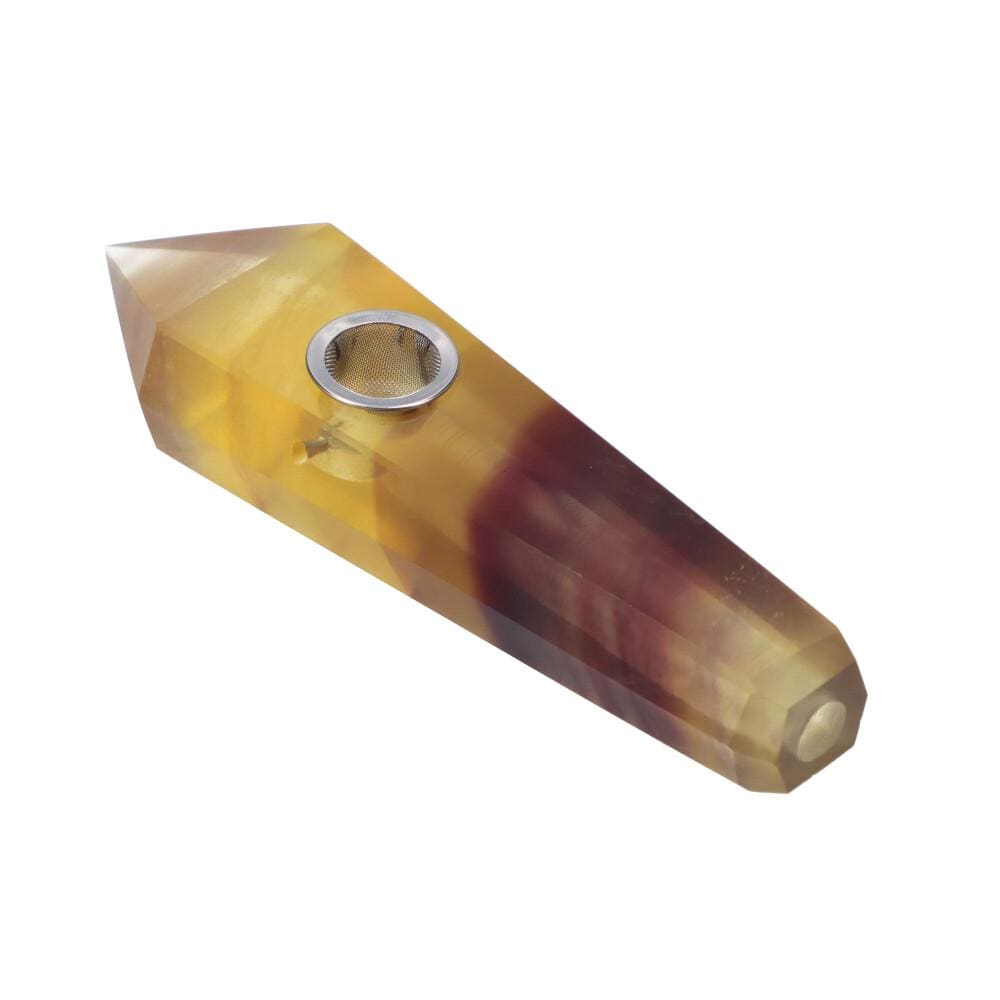 Daily High Club Hand Pipe Wood Grain Crystal Pipe