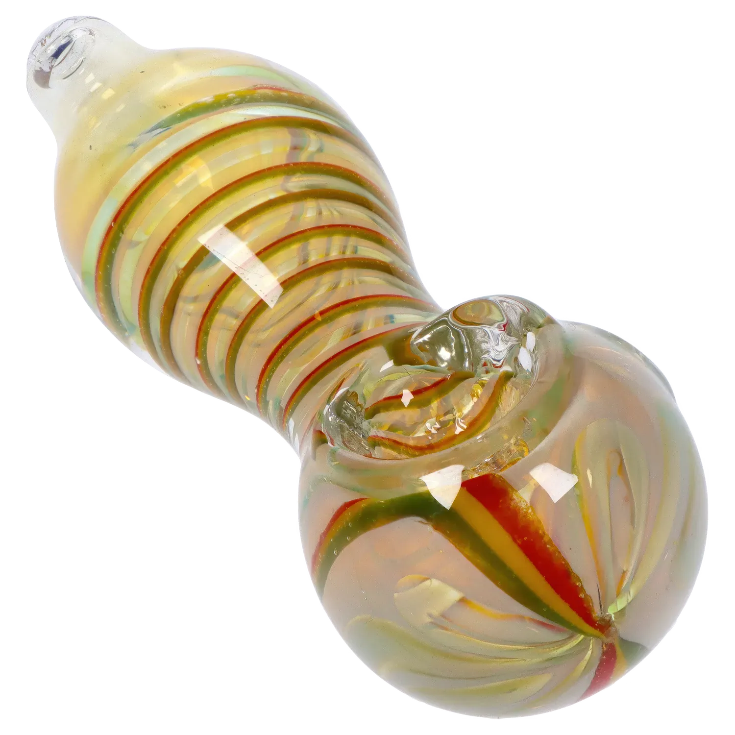 DHC Twisting Stripe Spoon Pipe - 2.5 in.