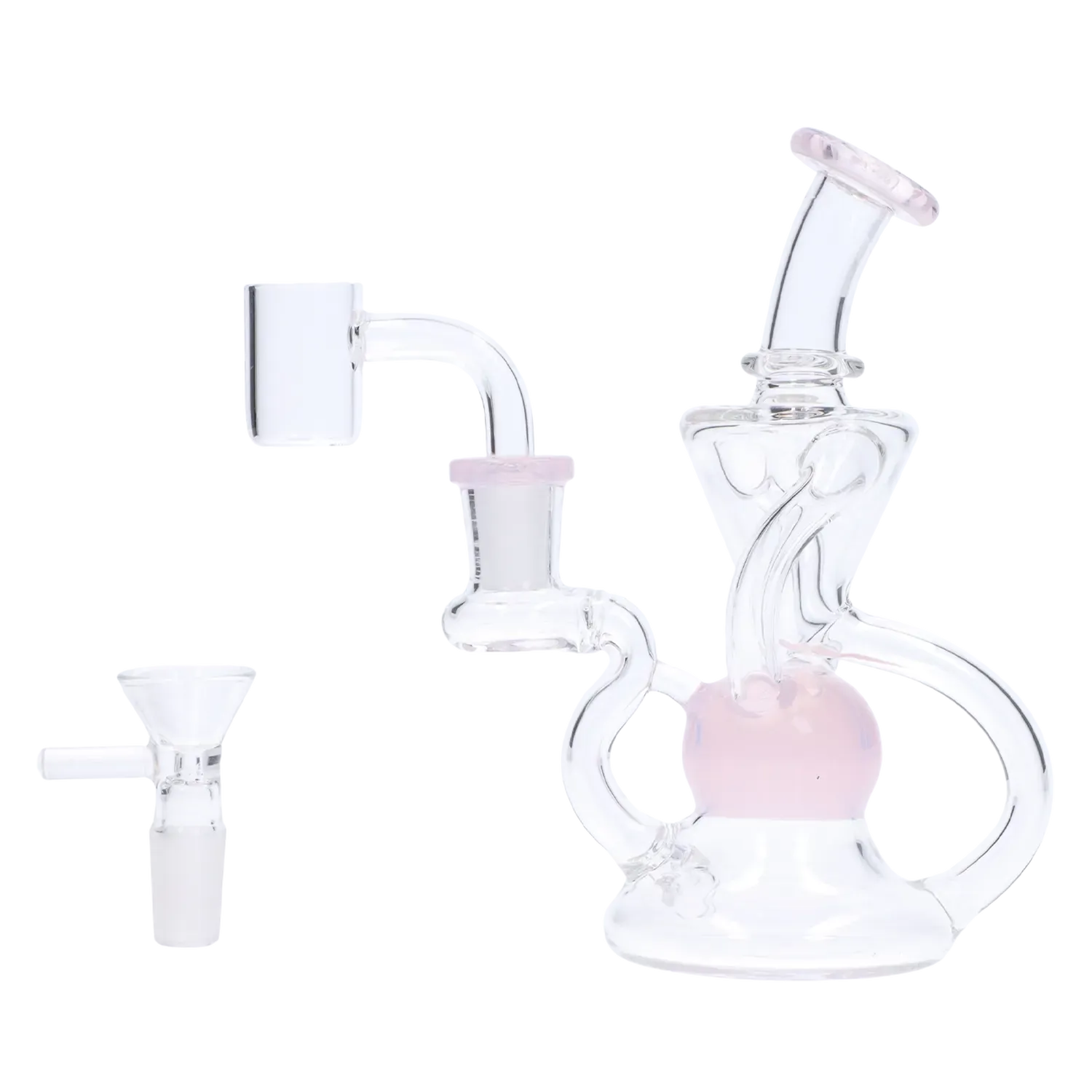 DHC Color Perc Dual Use Bong - 6.2 in.
