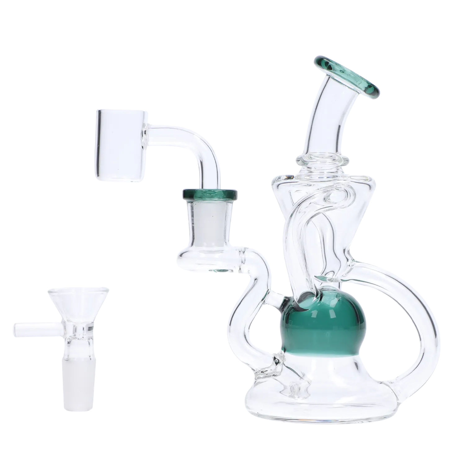 DHC Color Perc Dual Use Bong - 6.2 in.