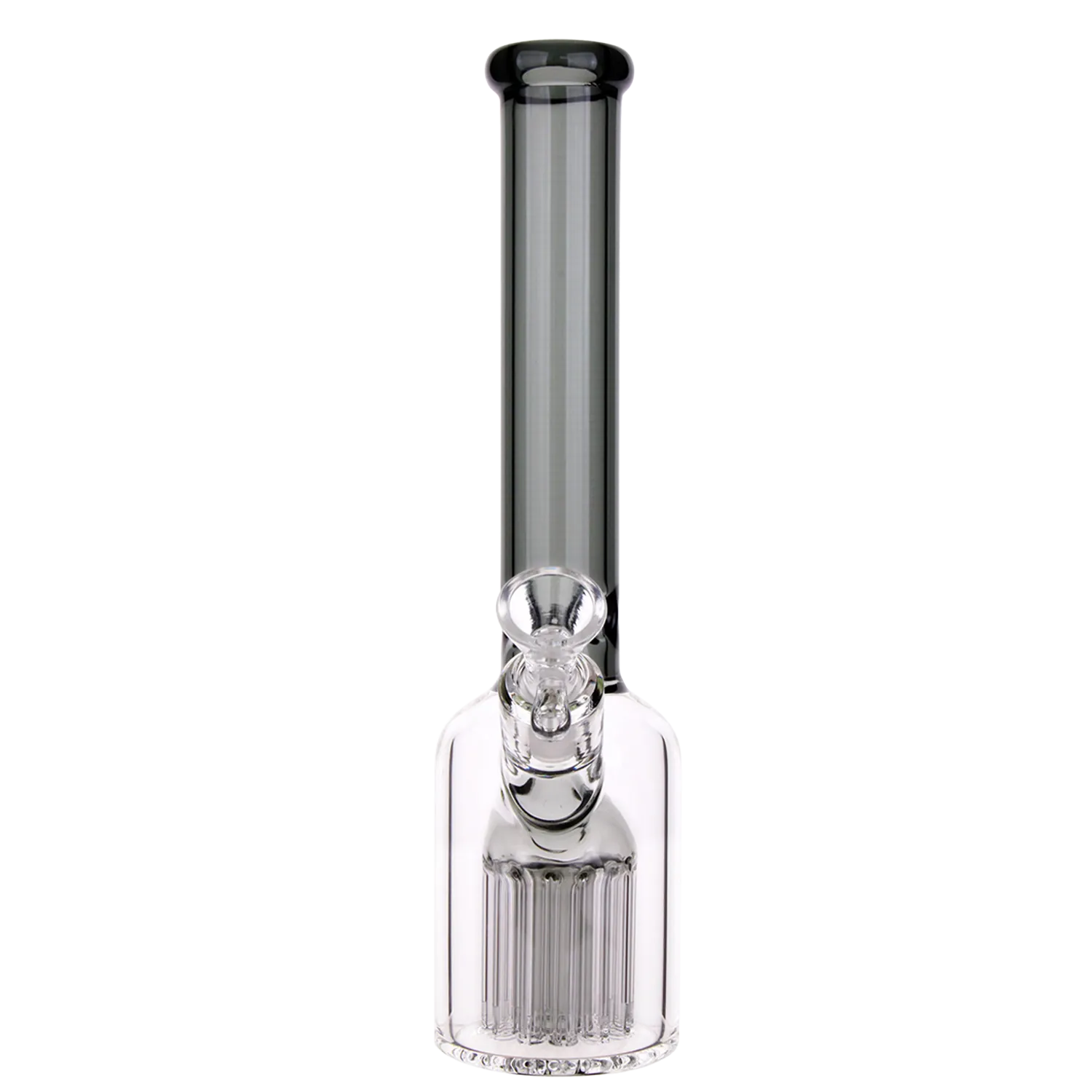 DHC Color Tube & Tree Perc Rounded Beaker Bong - 10.5 in.