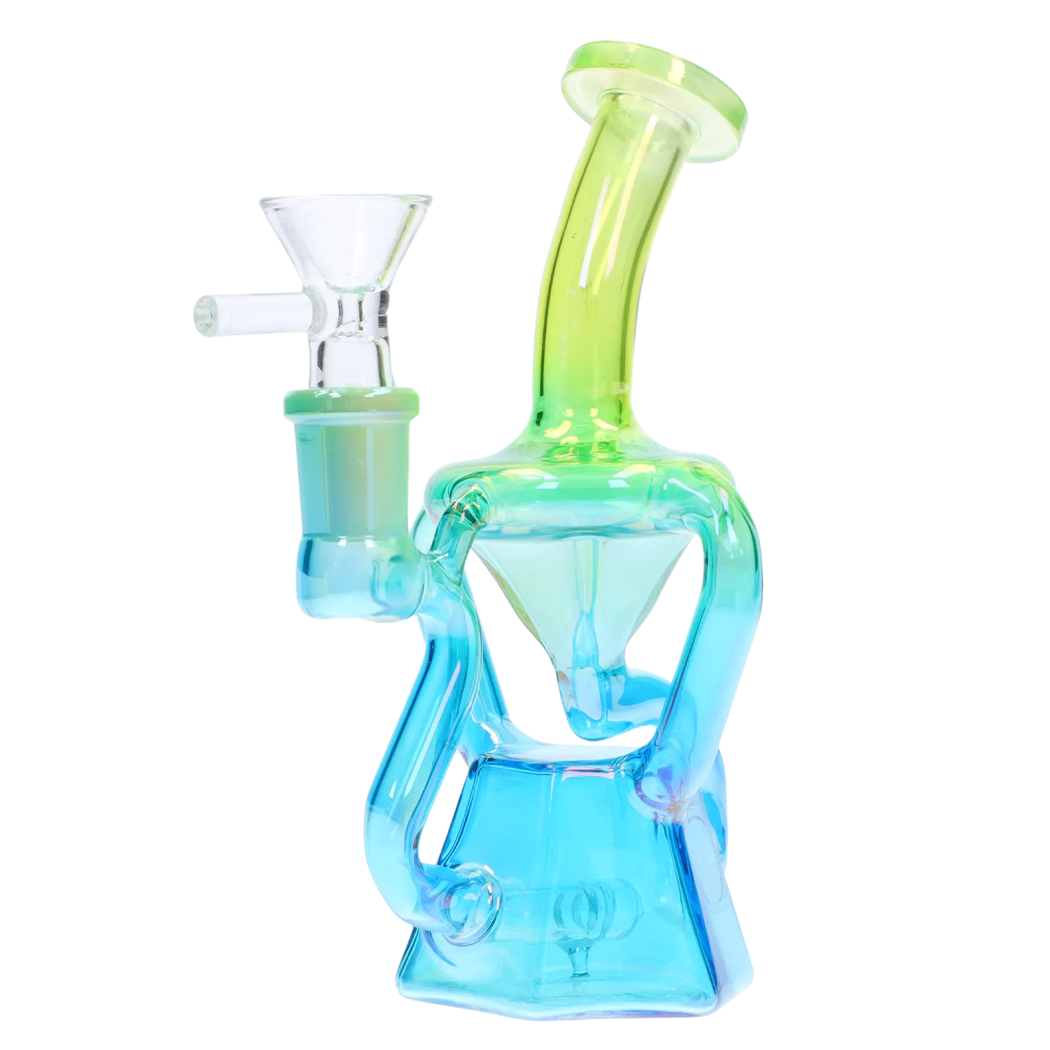 DHC Tie-Dye Recycler Bong