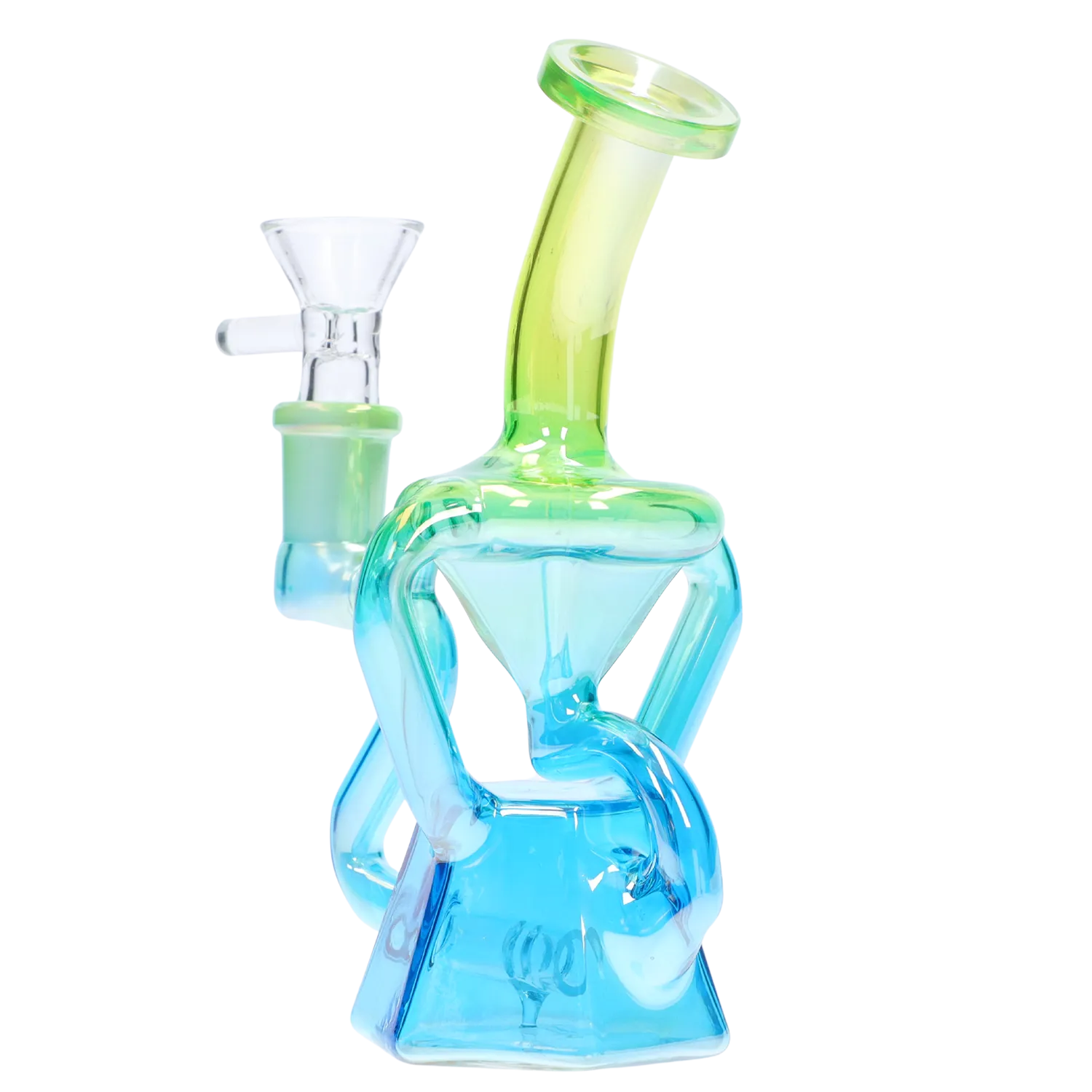 DHC Tie-Dye Recycler Bong