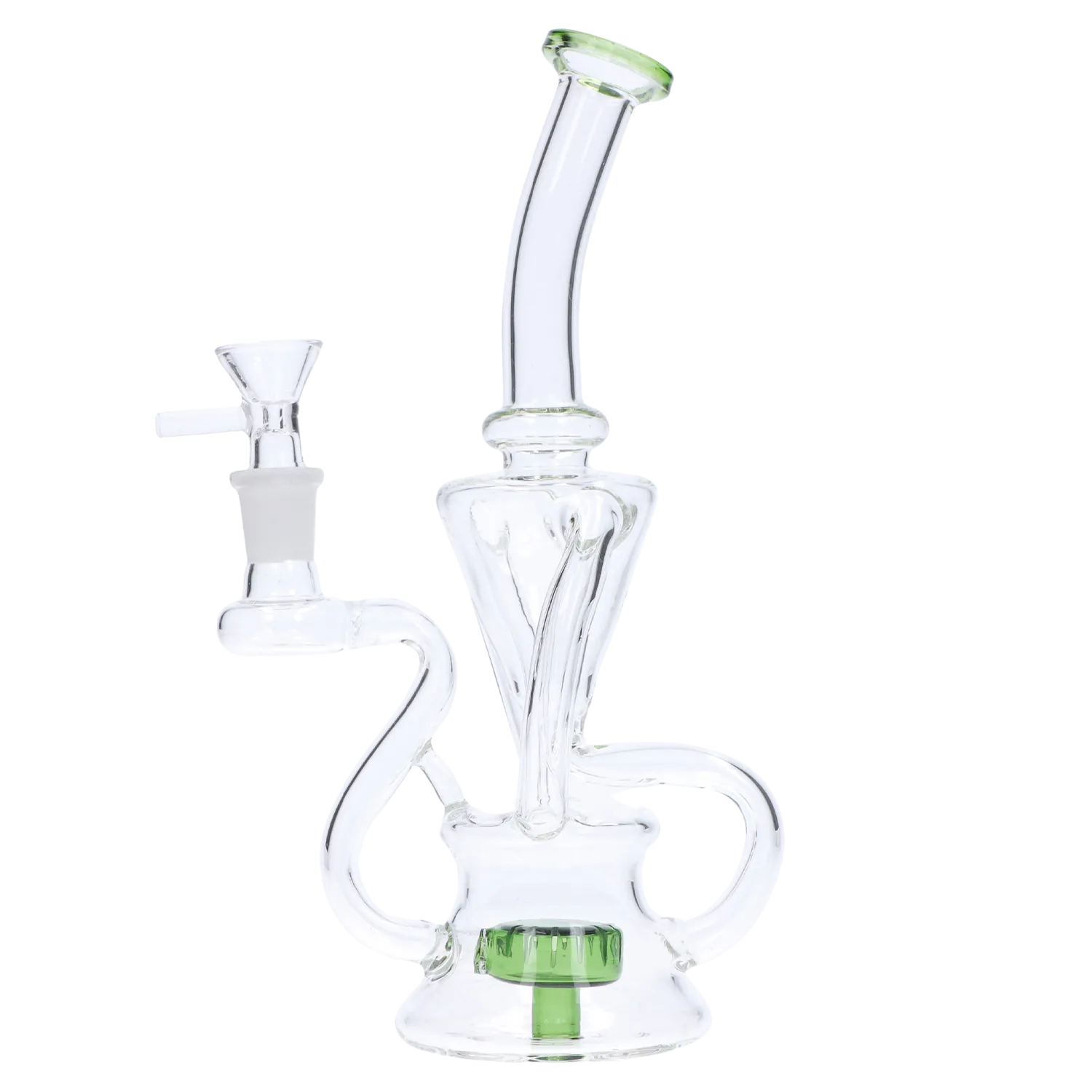 DHC Electroplated Recycler Bong - 9.5 in.