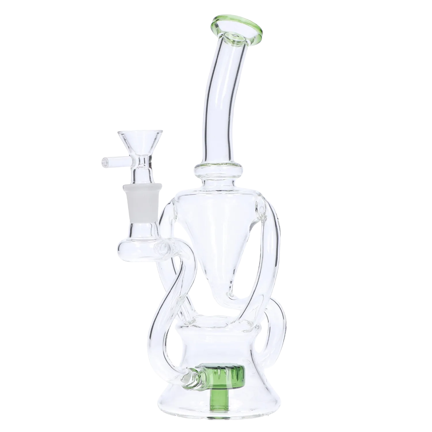 DHC Electroplated Recycler Bong - 9.5 in.