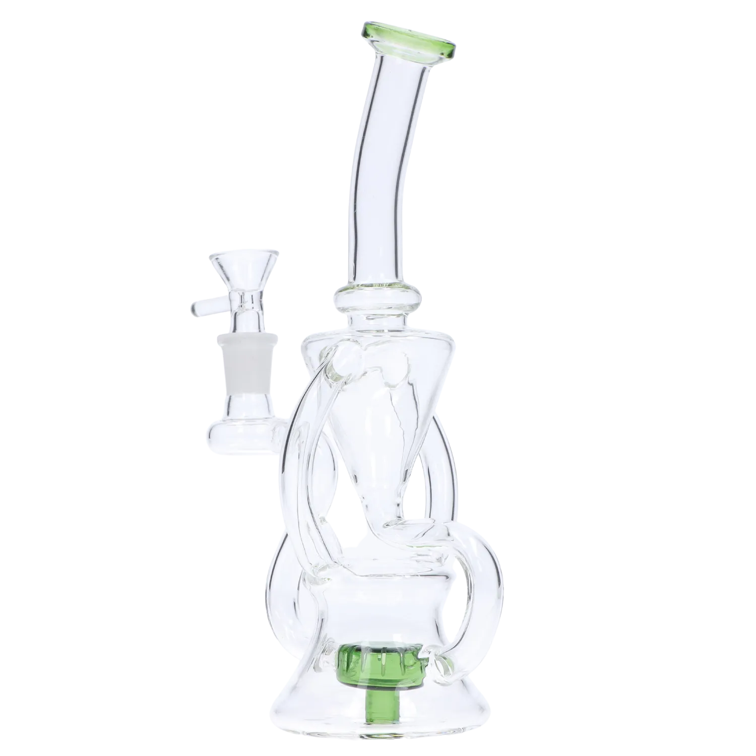 DHC Electroplated Recycler Bong - 9.5 in.