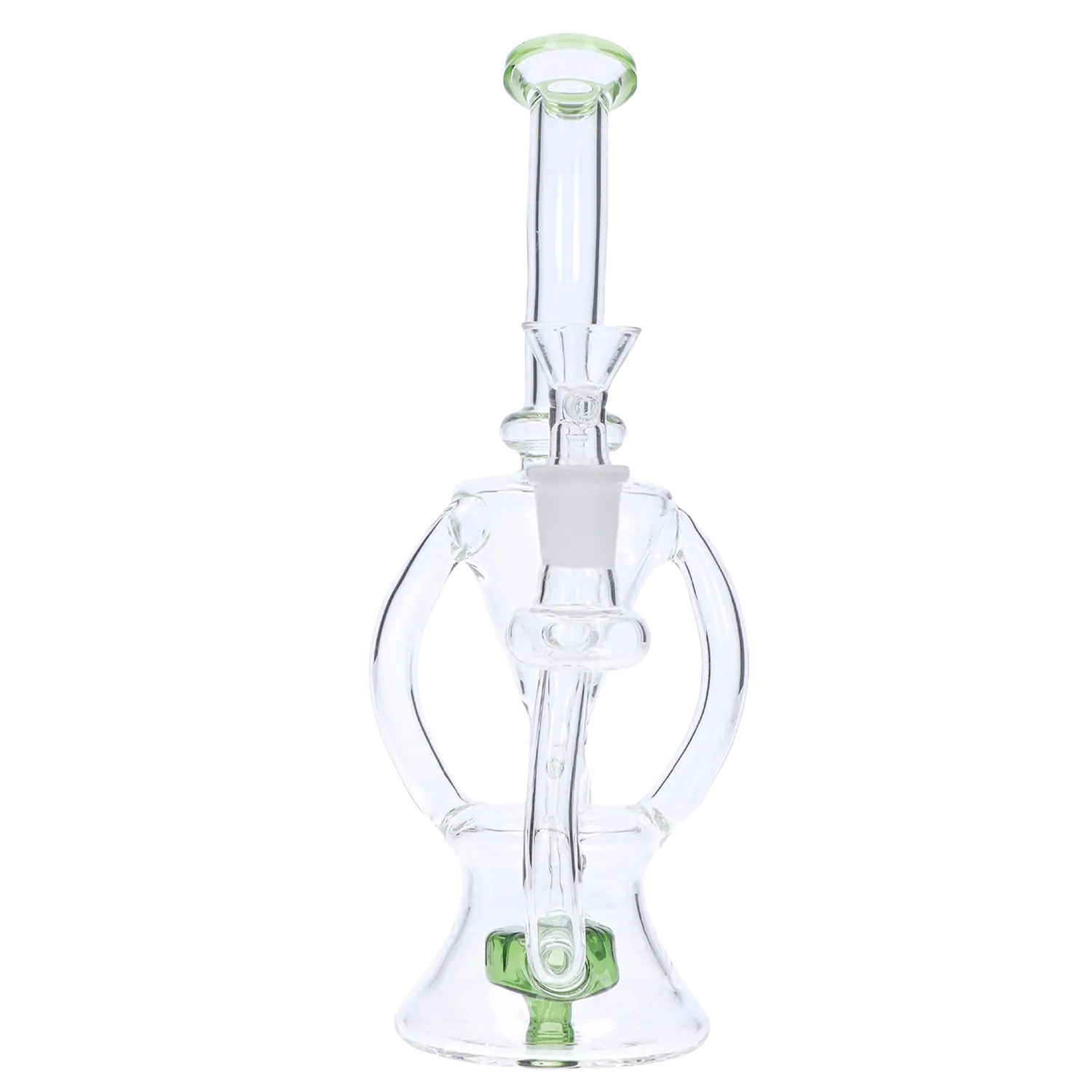 DHC Electroplated Recycler Bong - 9.5 in.