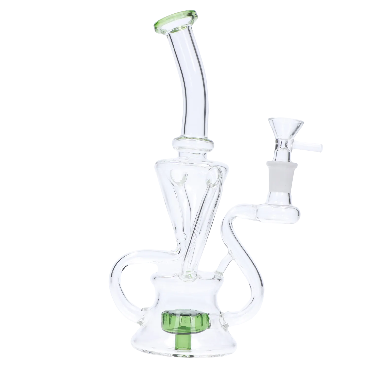DHC Electroplated Recycler Bong - 9.5 in.