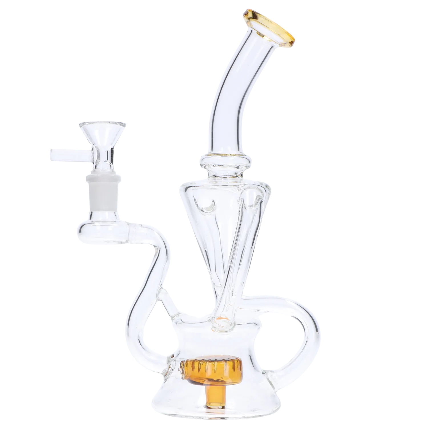 DHC Electroplated Recycler Bong - 9.5 in.
