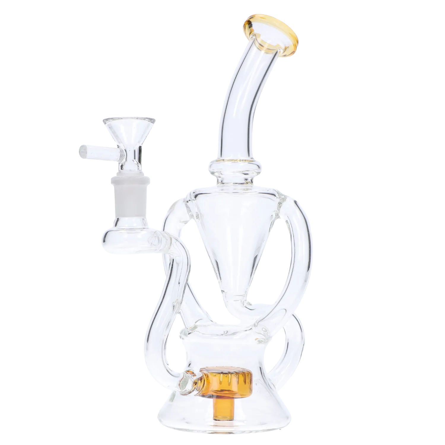 DHC Electroplated Recycler Bong - 9.5 in.