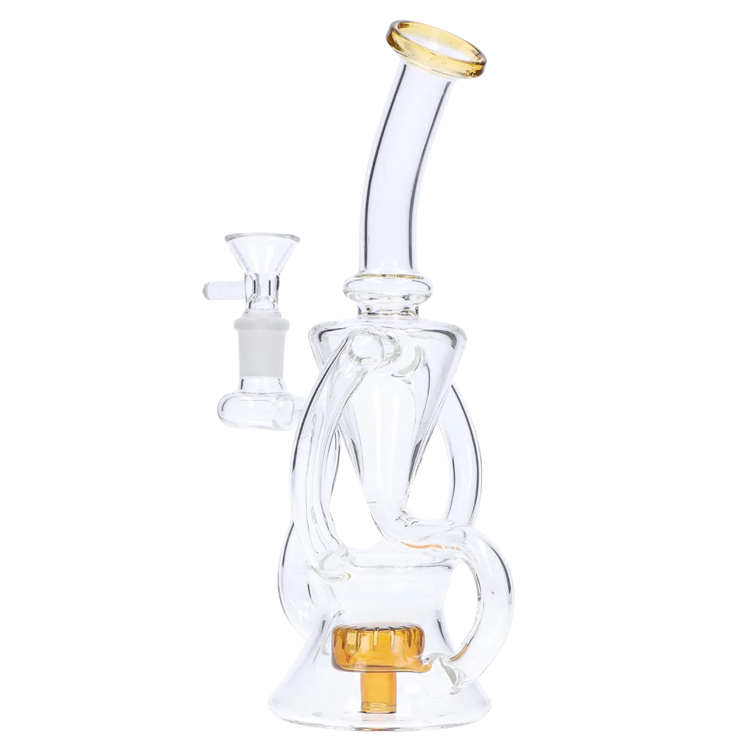 DHC Electroplated Recycler Bong - 9.5 in.