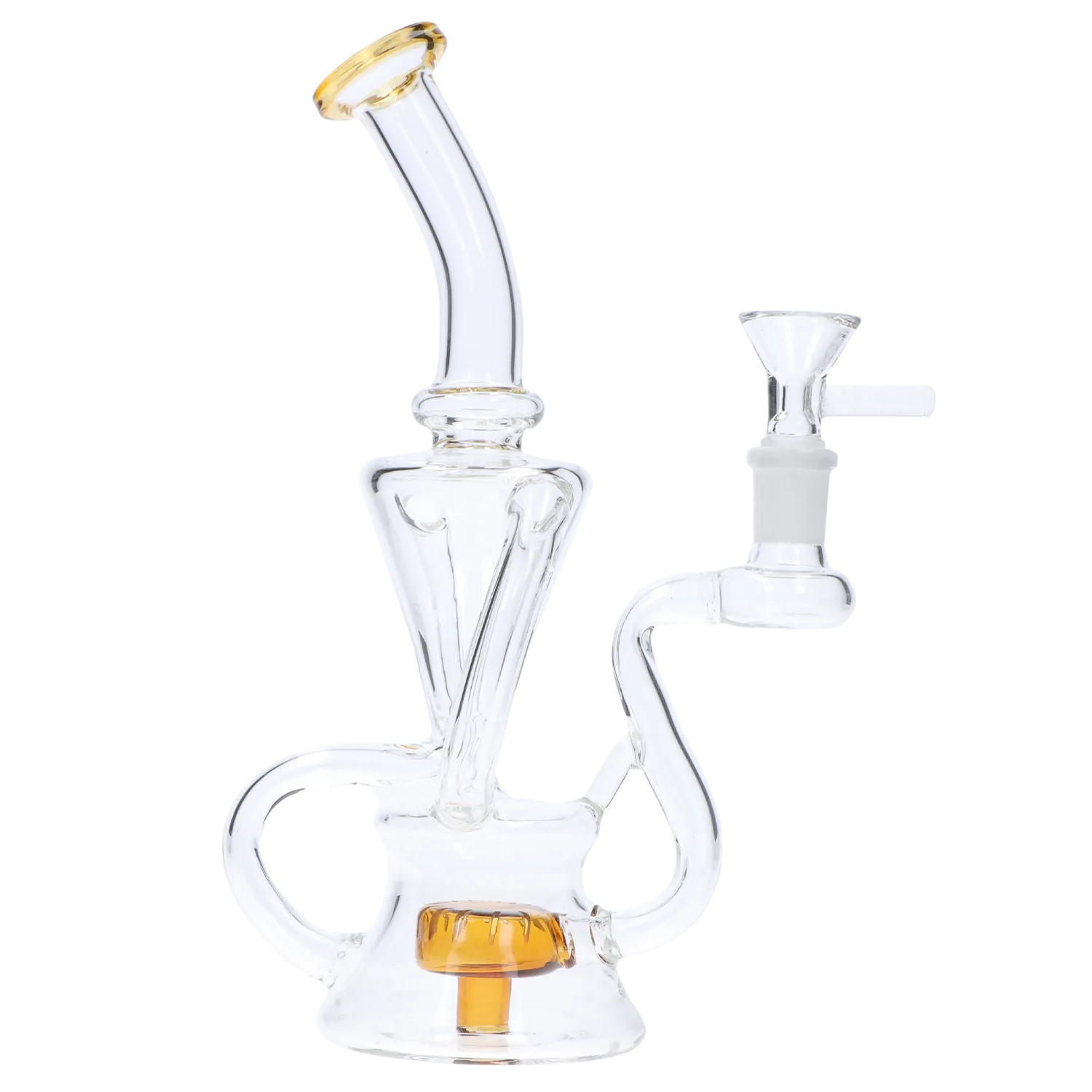 DHC Electroplated Recycler Bong - 9.5 in.