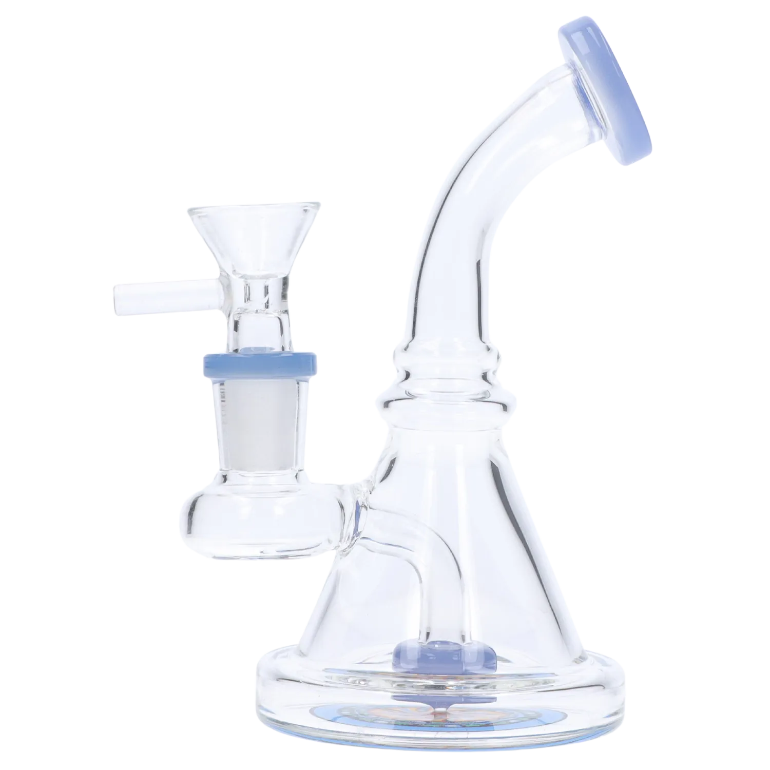 DHC Bent Neck Reversable Bottom with Perc Bong